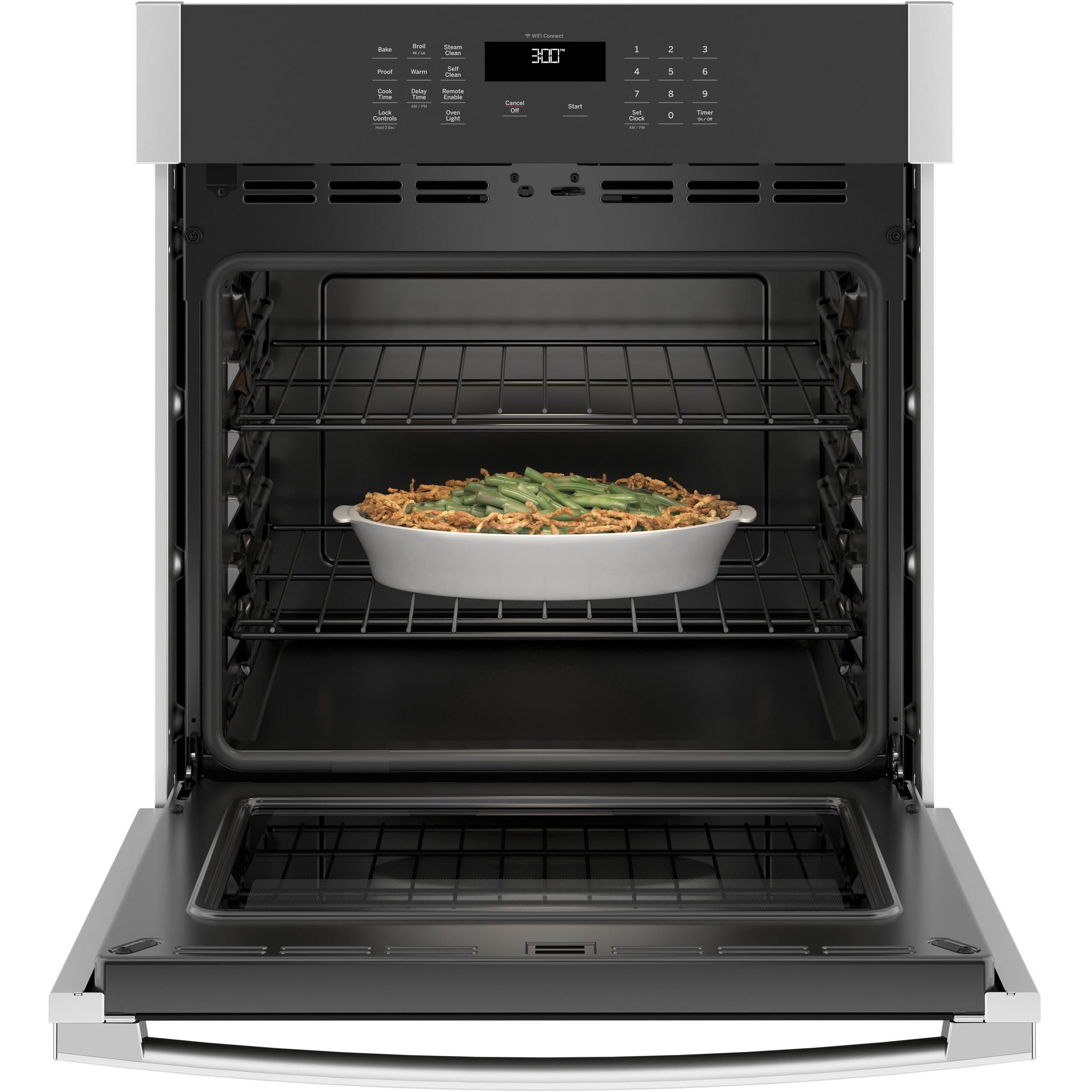 GE 27-inch, 4.3 cu. ft. Built-in Single Wall Oven JKS3000SNSS IMAGE 6