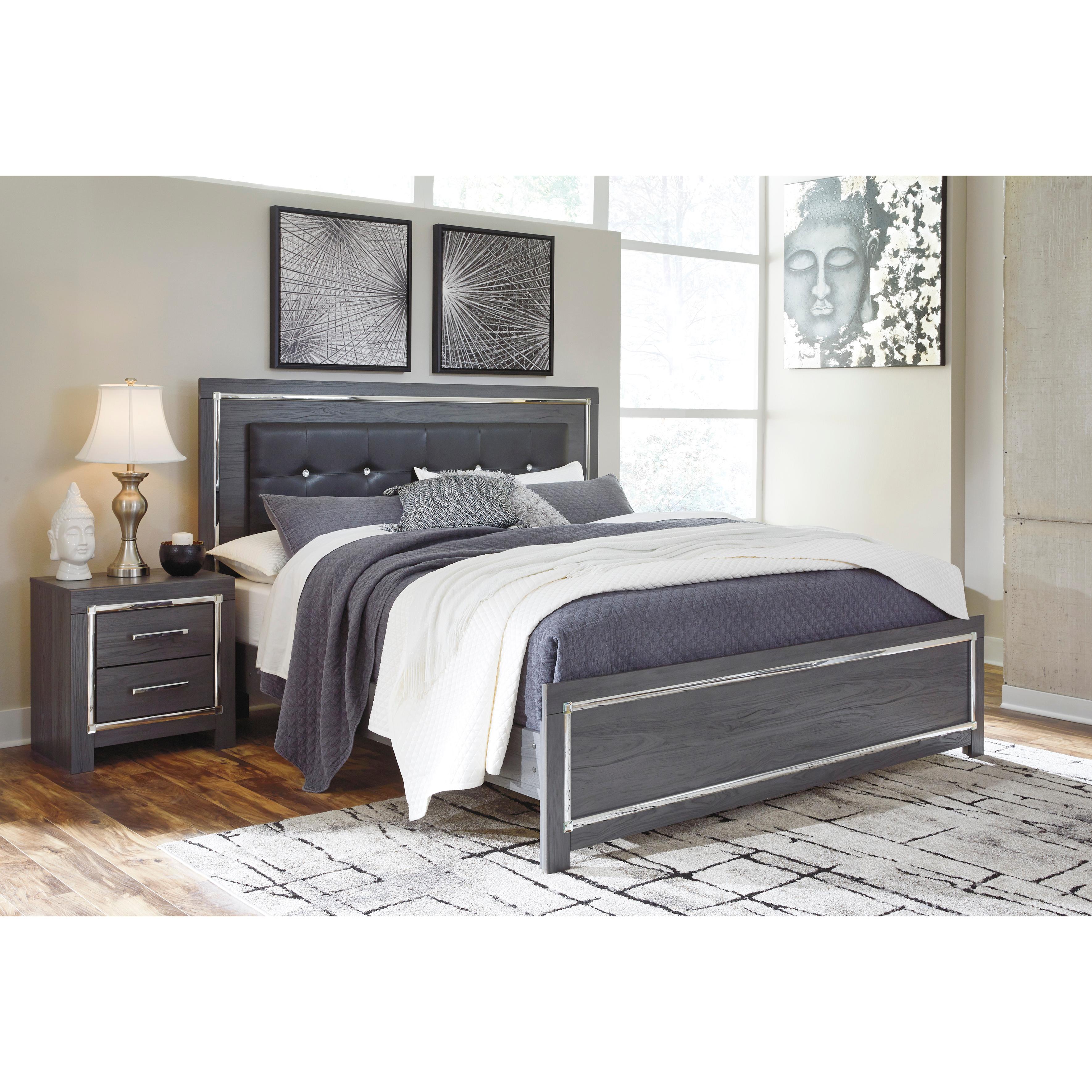  Signature Design by Ashley Lodanna King Panel Bed B214-58/B214-56/B214-97 IMAGE 1