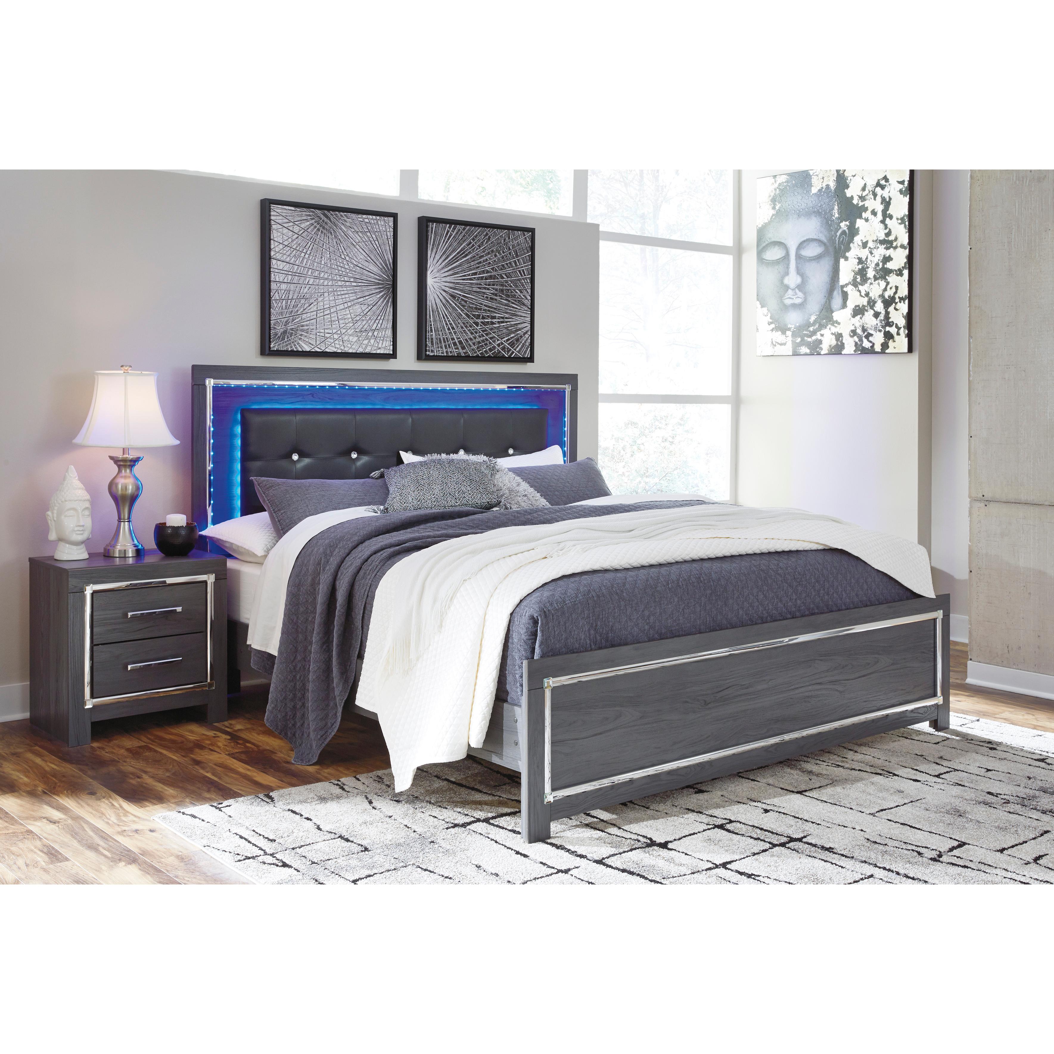  Signature Design by Ashley Lodanna King Panel Bed B214-58/B214-56/B214-97 IMAGE 2