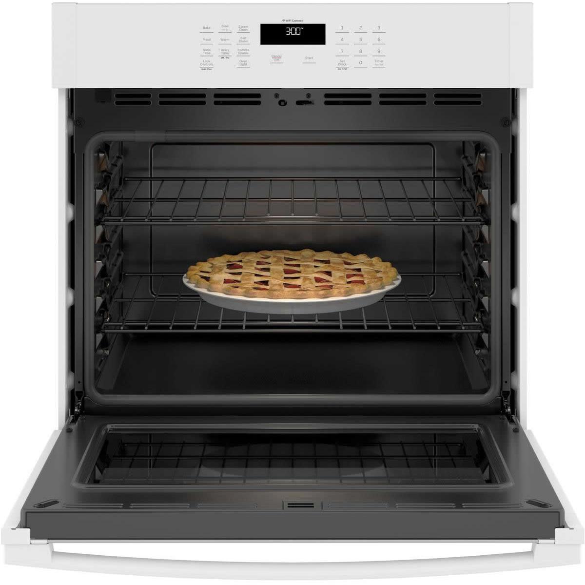  GE 30-inch, 5 cu. ft. Built-in Single Wall Oven JTS3000DNWW IMAGE 4