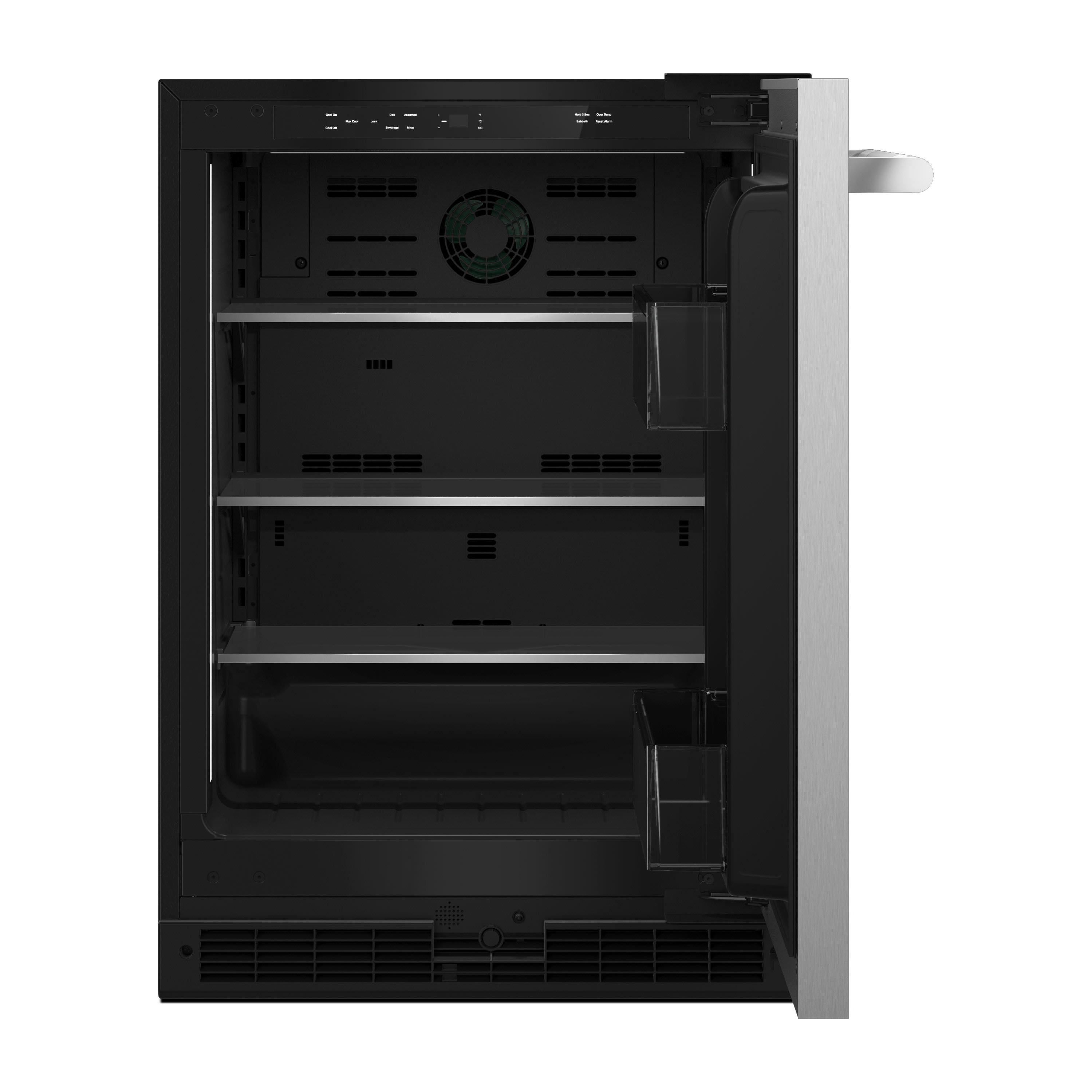  JennAir 24-inch, 4.9 cu.ft. Built-in Compact refrigerator with Independent Temperature Zones JURFR242HX IMAGE 2