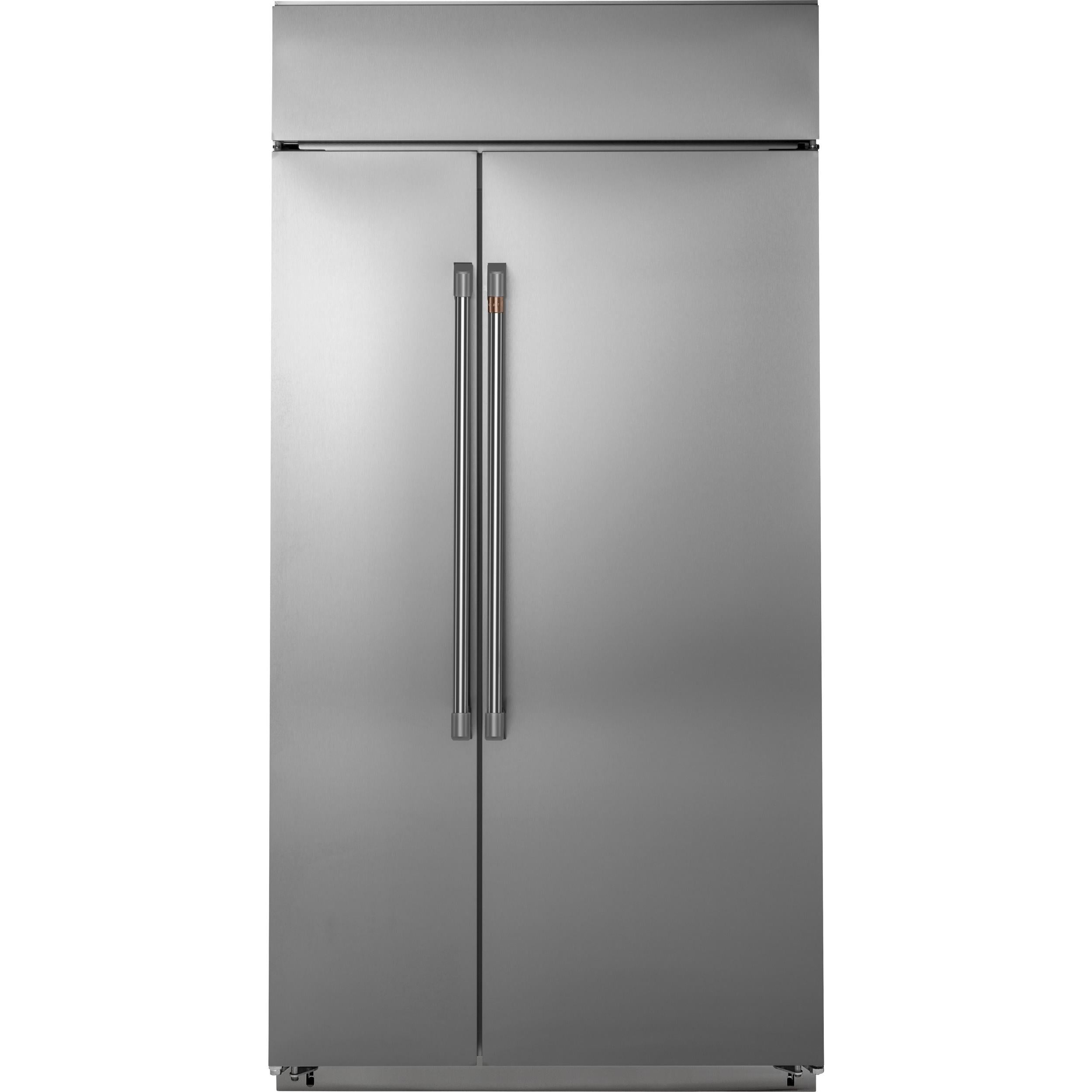  Café 48-inch, 29.6 cu. ft. Built-in Side-by-Side Refrigerator CSB48WP2NS1 IMAGE 1
