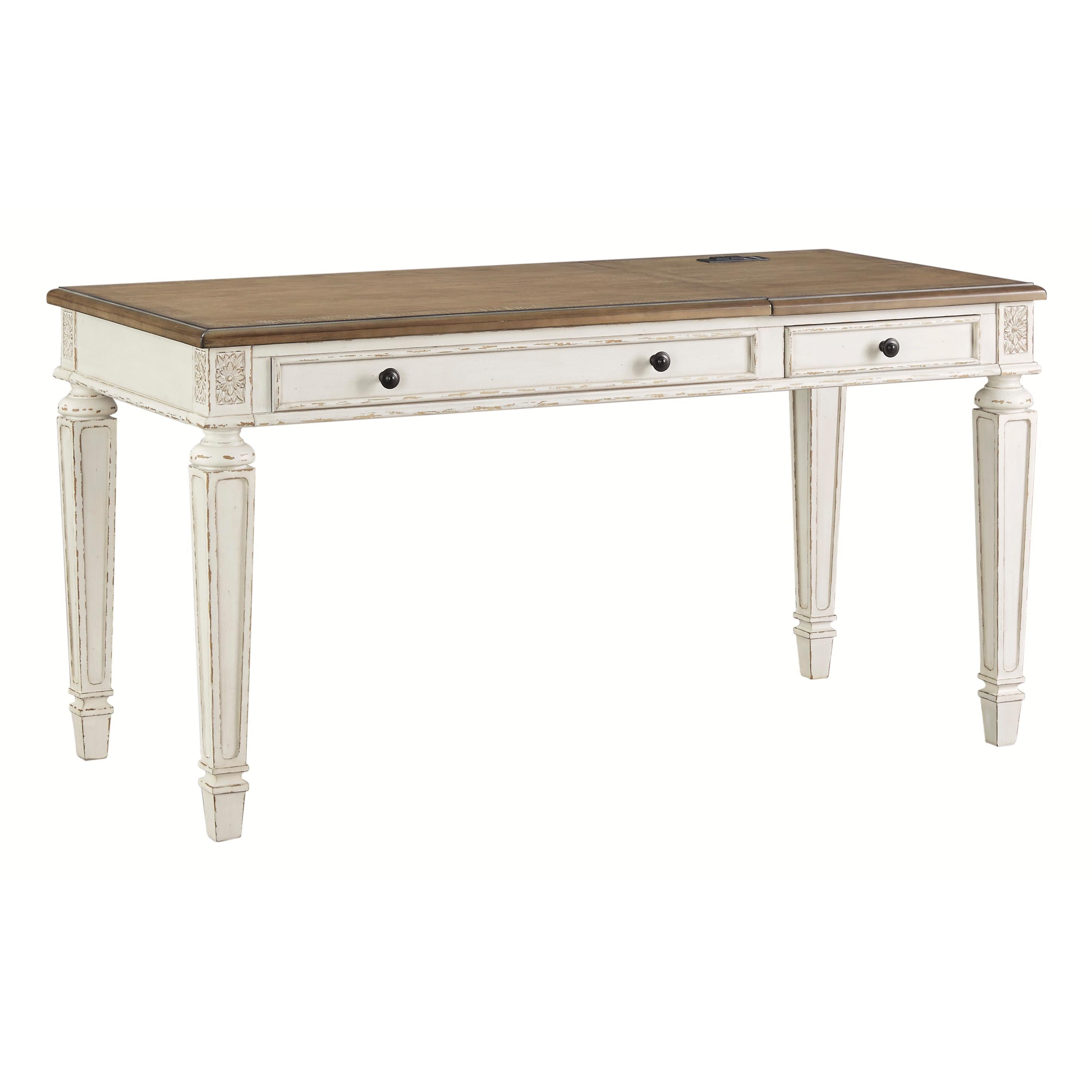  Signature Design by Ashley Realyn H743-134 Home Office Lift Top Desk IMAGE 1
