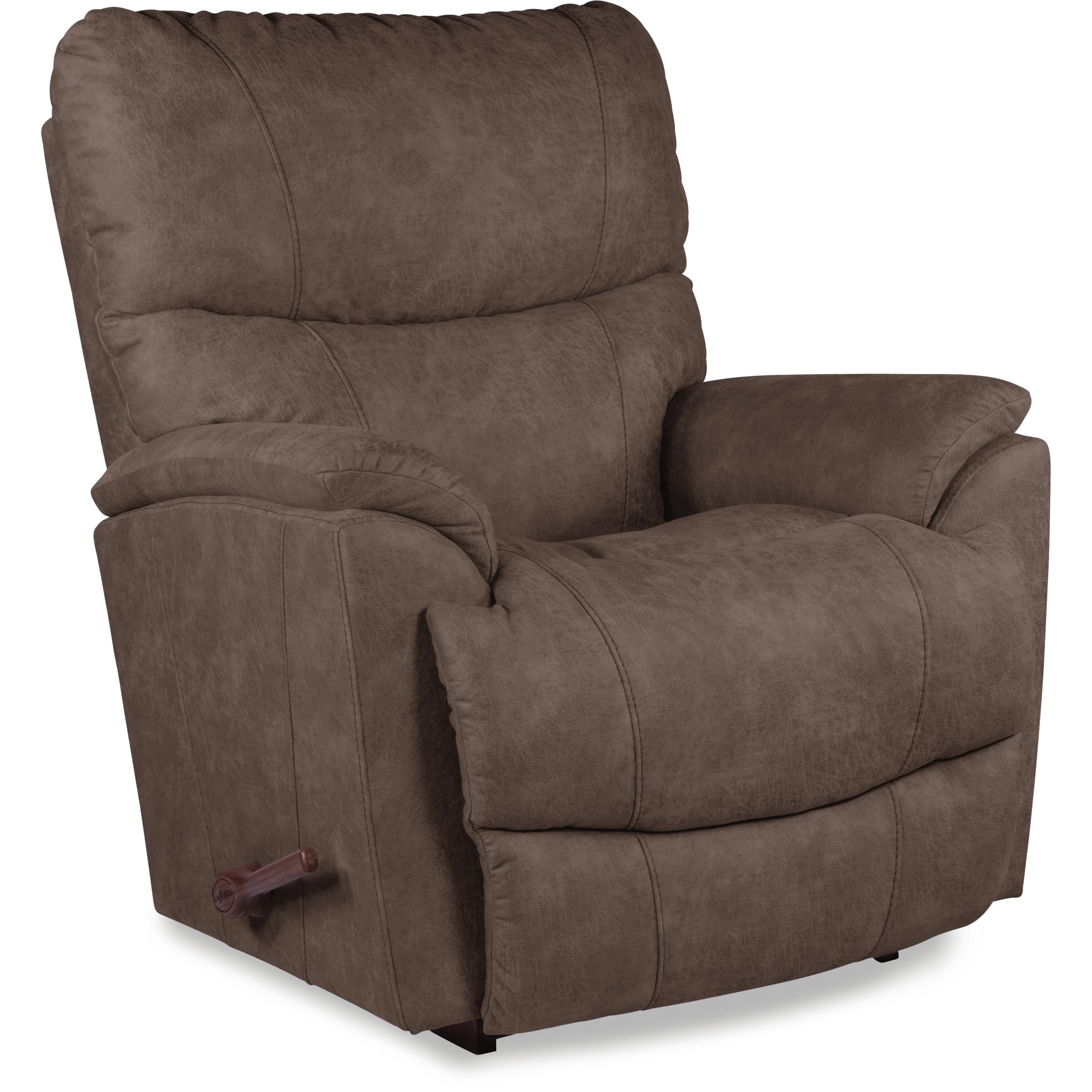  La-Z-Boy Trouper Rocker Fabric Recliner 010724 E153767 IMAGE 2