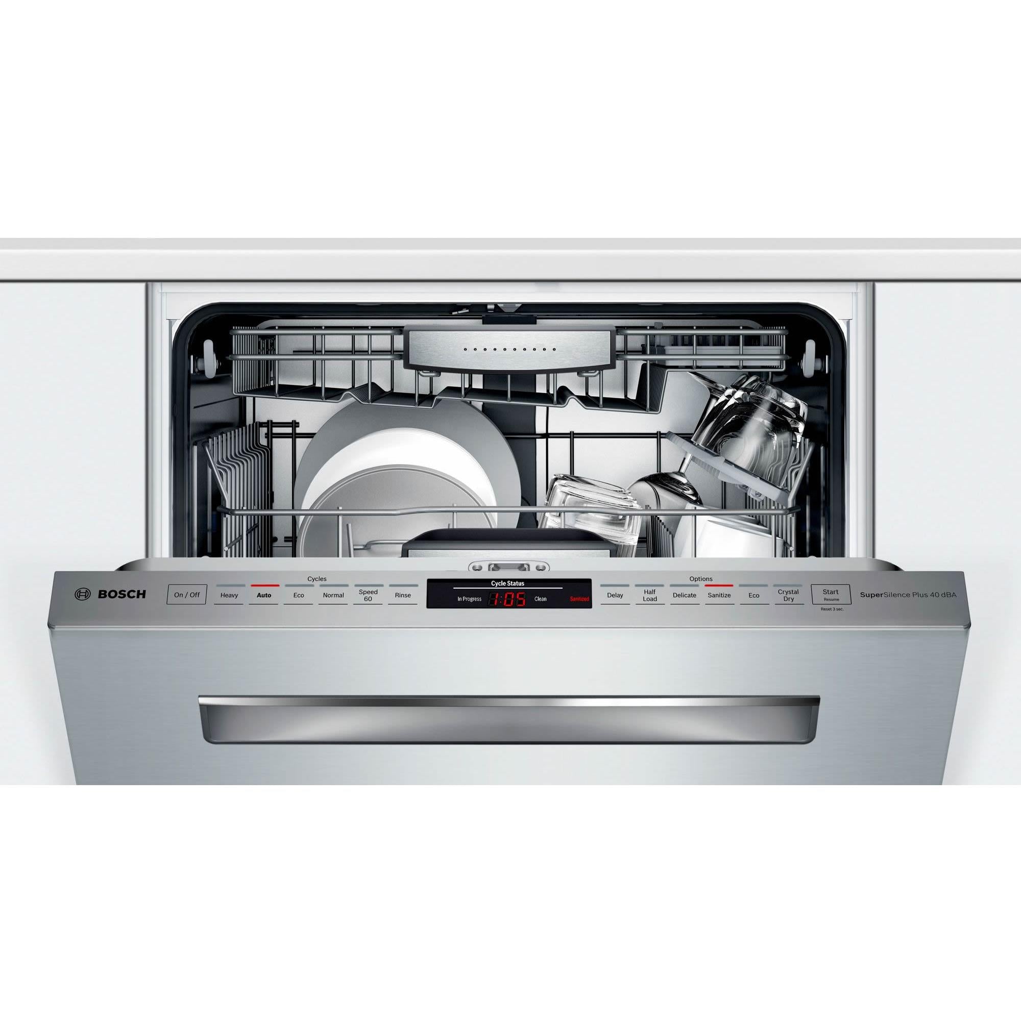  Bosch 24-inch Built-In Dishwasher with EasyGlide™ System SHPM88Z75N IMAGE 2