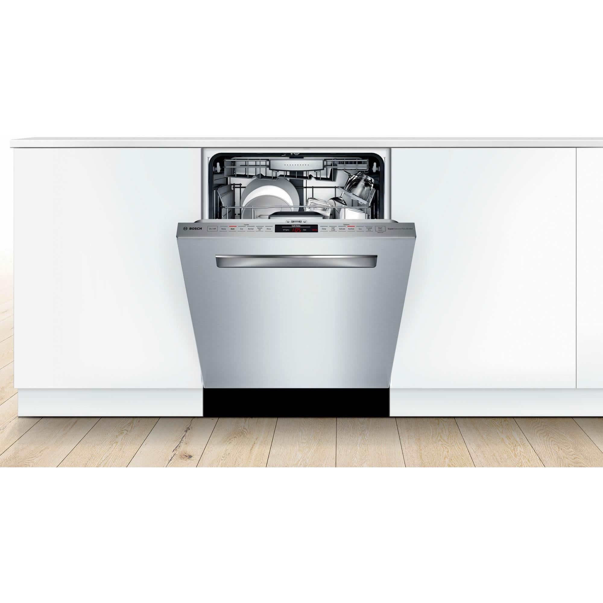  Bosch 24-inch Built-In Dishwasher with EasyGlide™ System SHPM88Z75N IMAGE 4