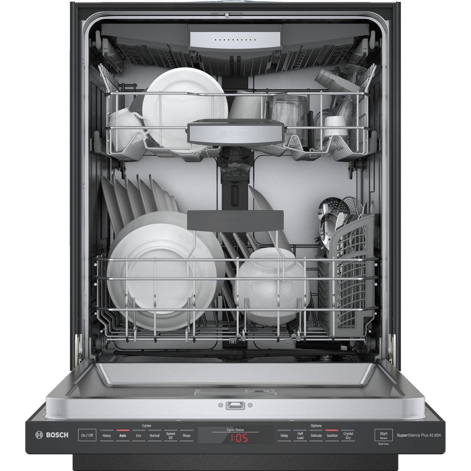  Bosch 24-inch Built-In Dishwasher with EasyGlide™ System SHPM78Z54N IMAGE 10