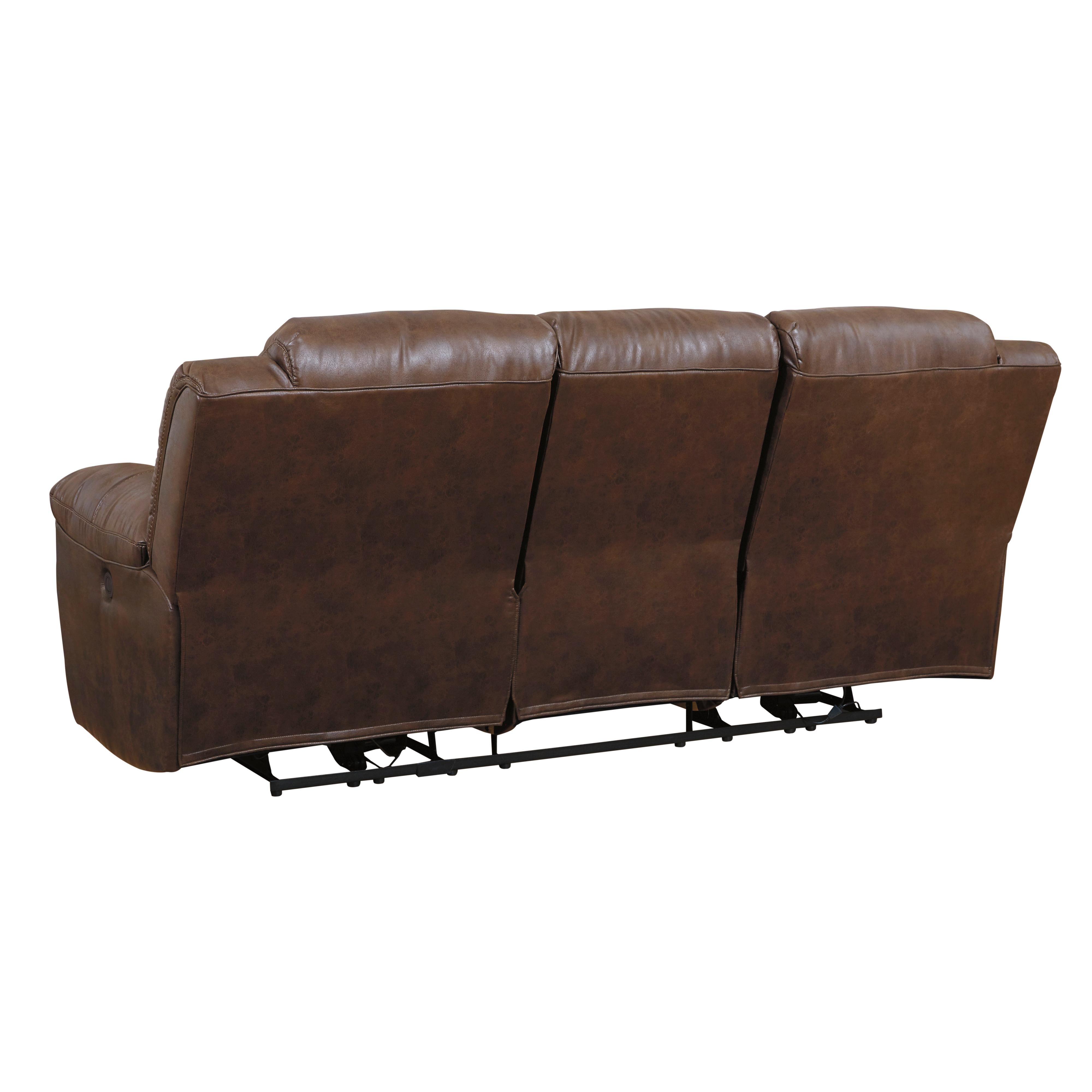  Signature Design by Ashley Stoneland Reclining Leather Look Sofa 3990488 IMAGE 3
