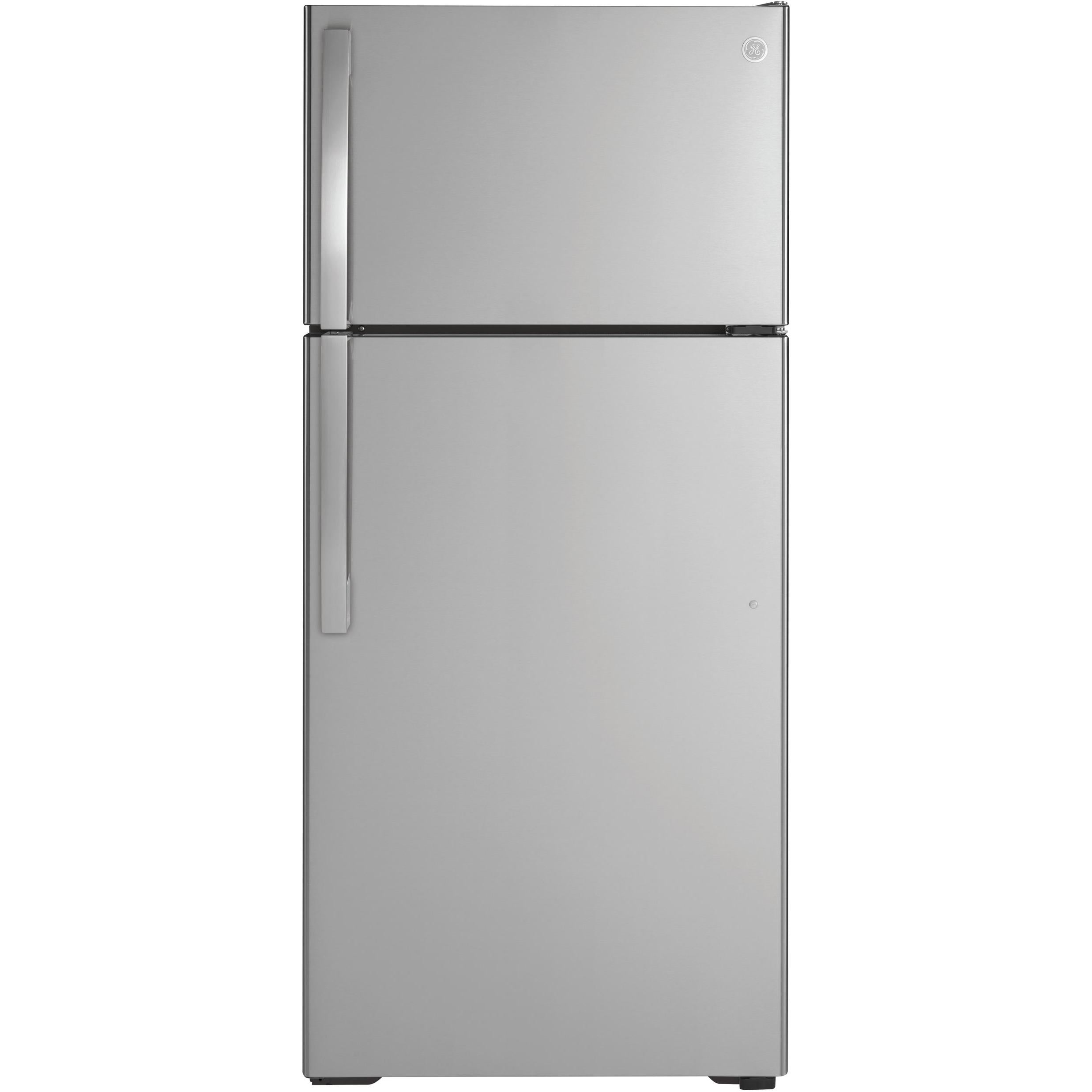 GE 16.6 cu. ft. Top Freezer Refrigerator GTE17GSNRSS IMAGE 1
