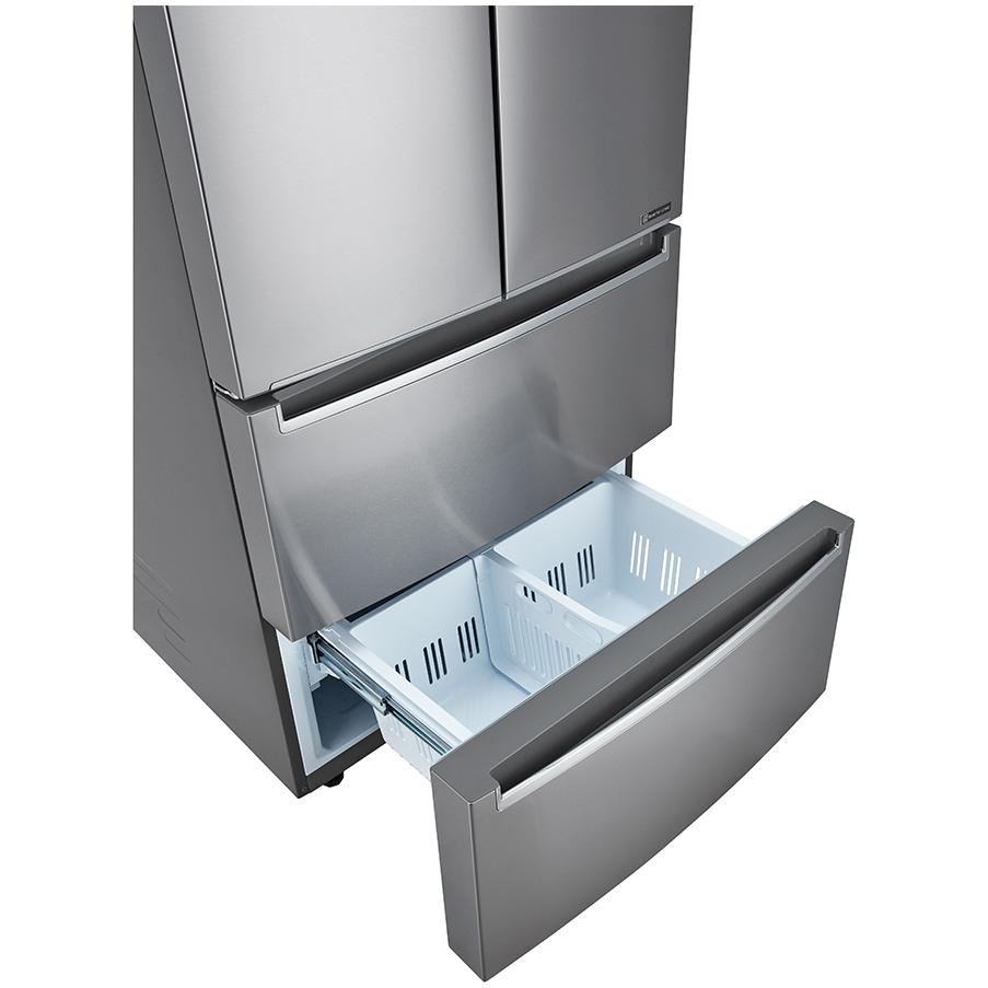  LG 33-inch, 19 cu.ft. Counter-Depth French 4-Door Refrigerator LRMNC1803S IMAGE 15