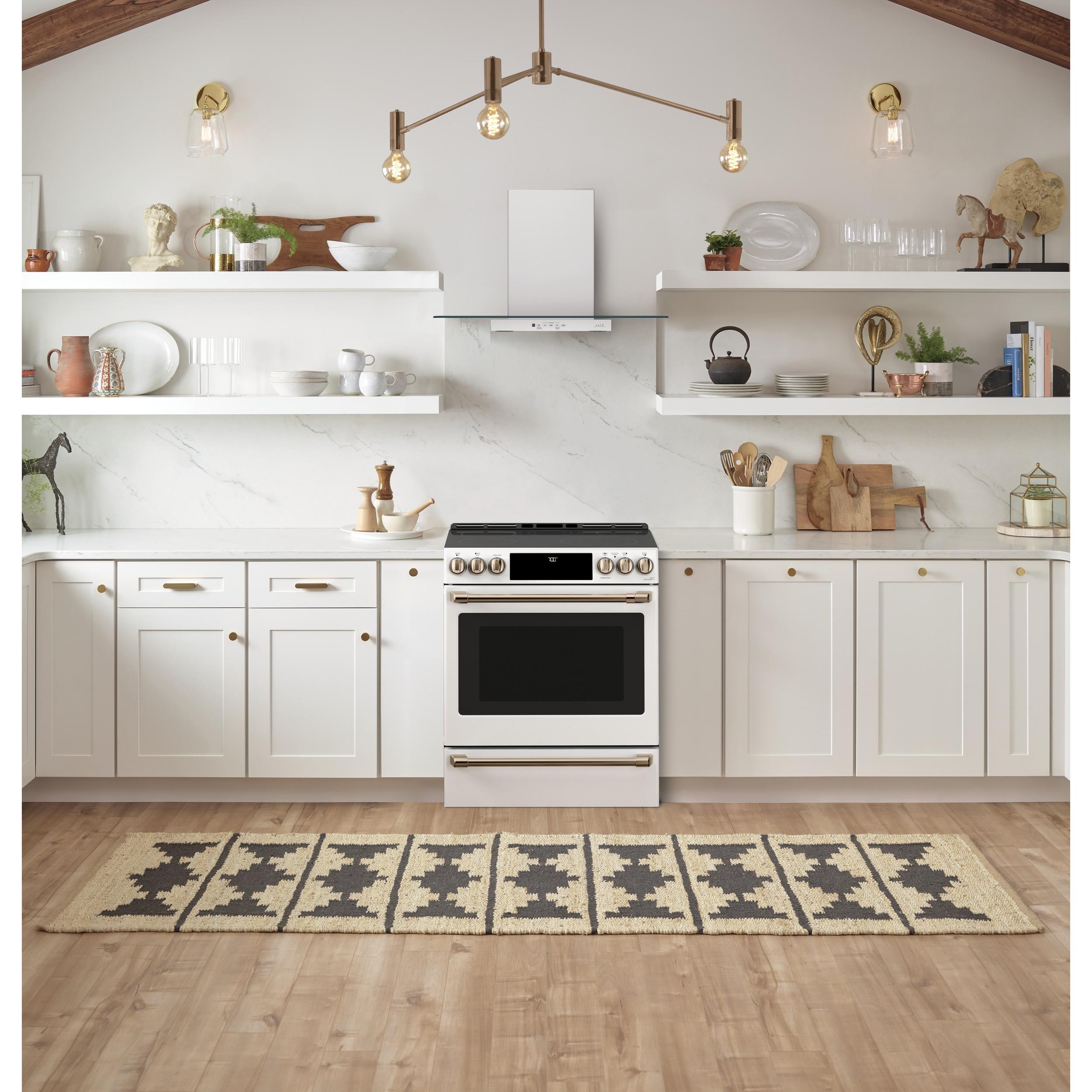  Café 30-inch Slide-in Electric Range with Warming Drawer CCES700P4MW2 IMAGE 6