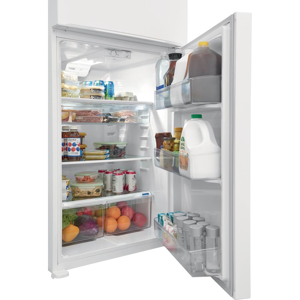  Frigidaire 30-inch, 20 cu.ft. Freestanding Top Freezer Refrigerator FFTR2045VW IMAGE 8