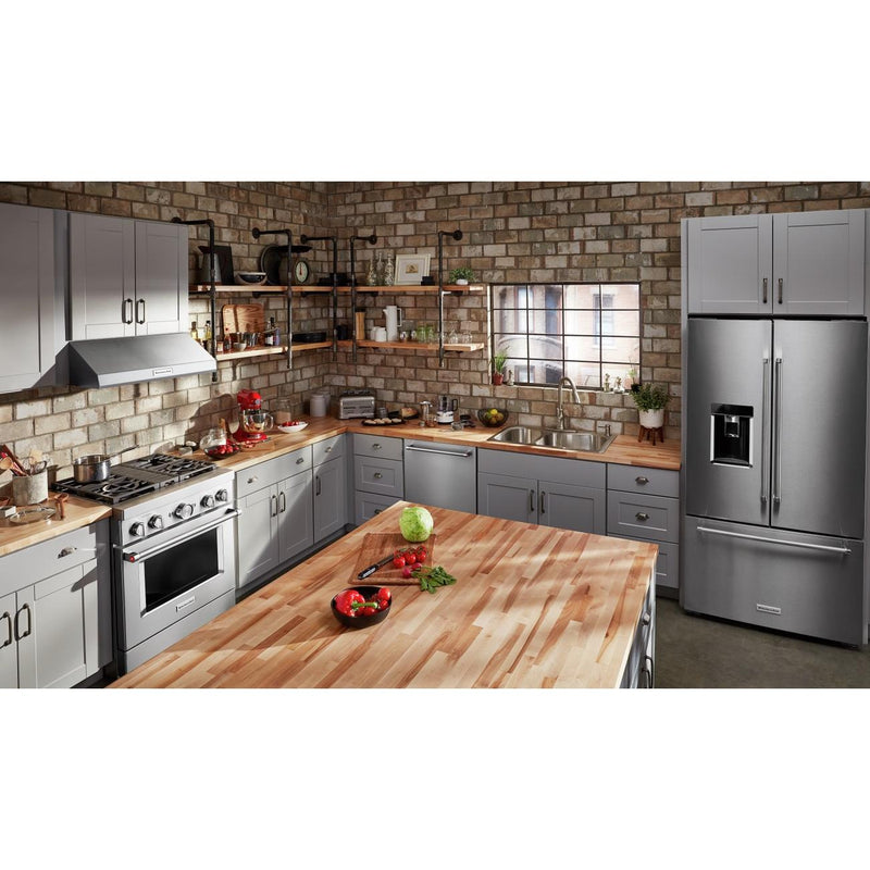 KitchenAid 30-inch Freestanding Dual Fuel Range with Even-Heat™ True Convection KFDC500JSS IMAGE 18
