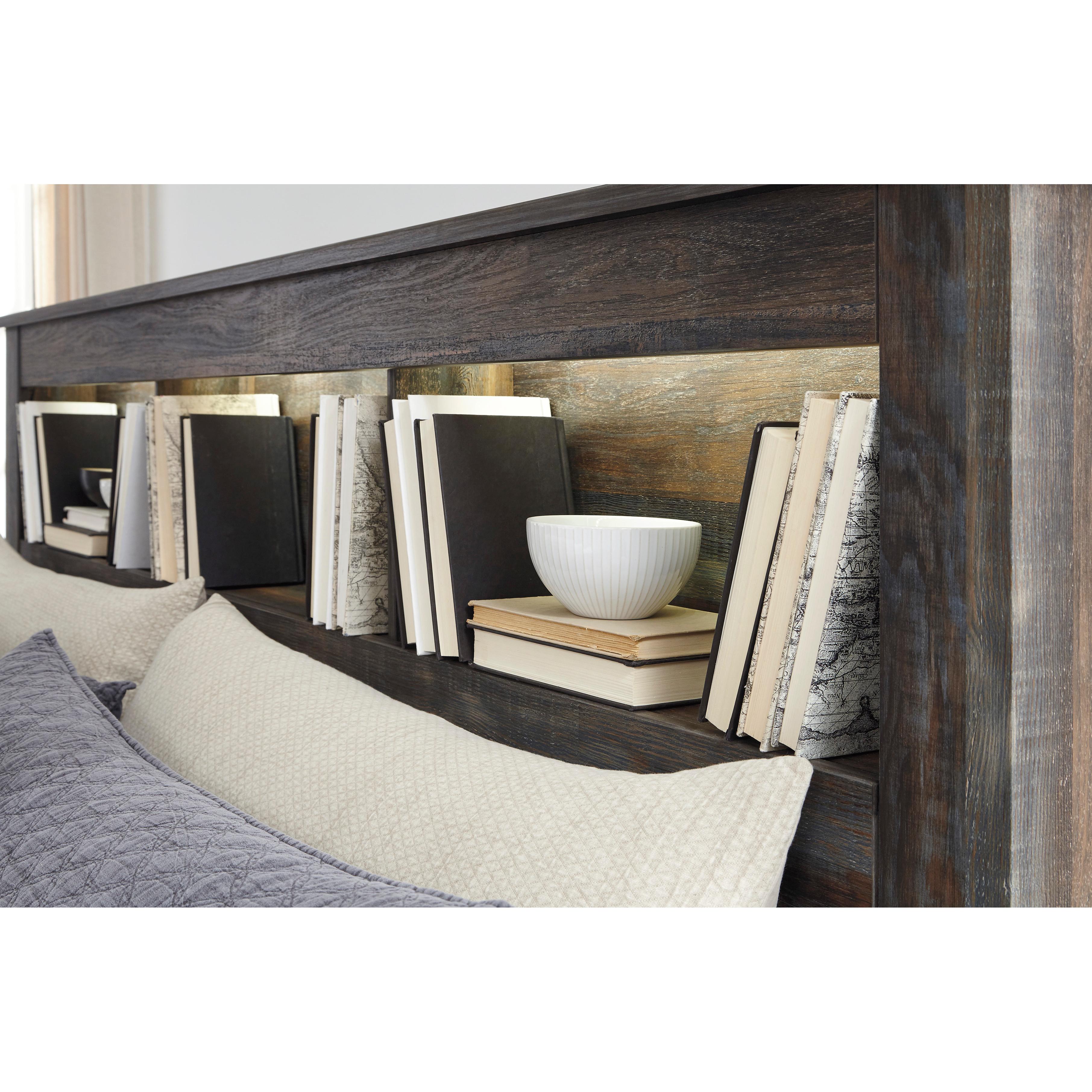  Signature Design by Ashley Drystan King Bookcase Bed with Storage B211-69/B211-56/B211-60/B211-60/B100-14 IMAGE 4