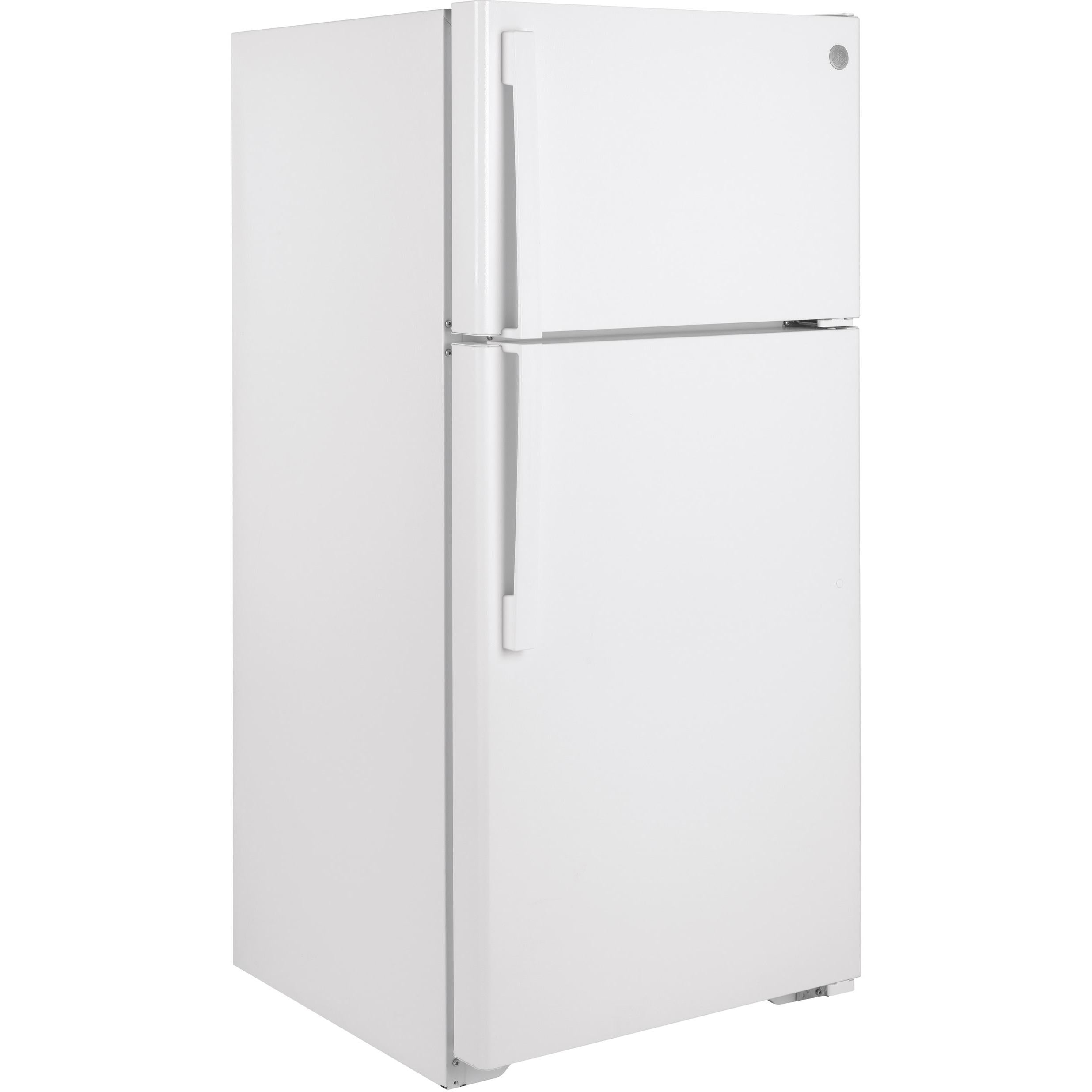  GE 28-inch, 15.6 cu.ft. Freestanding Top-Freezer Refrigerator with ClimateKeeper™ GTE16DTNRWW IMAGE 4