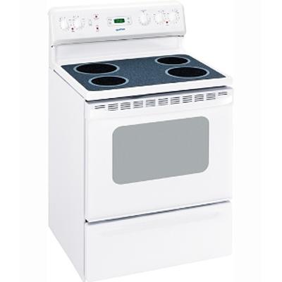  Moffat 30-inch Freestanding Electric Range MCBS585DNWW IMAGE 1