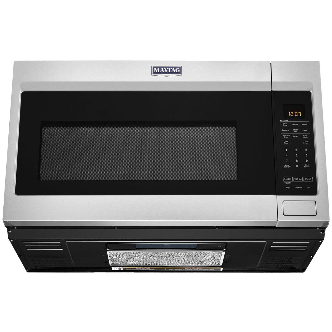  Maytag 30-inch, 1.9 cu.ft. Over-the-Range Microwave Oven with Stainless Steel Interior YMMV4207JZ IMAGE 4