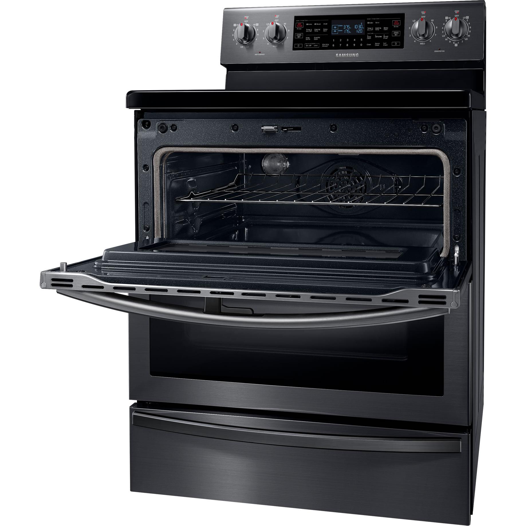  Samsung 30-inch Freestanding Electric Range with Flex Duo™ Oven NE59T7851WG/AA IMAGE 10