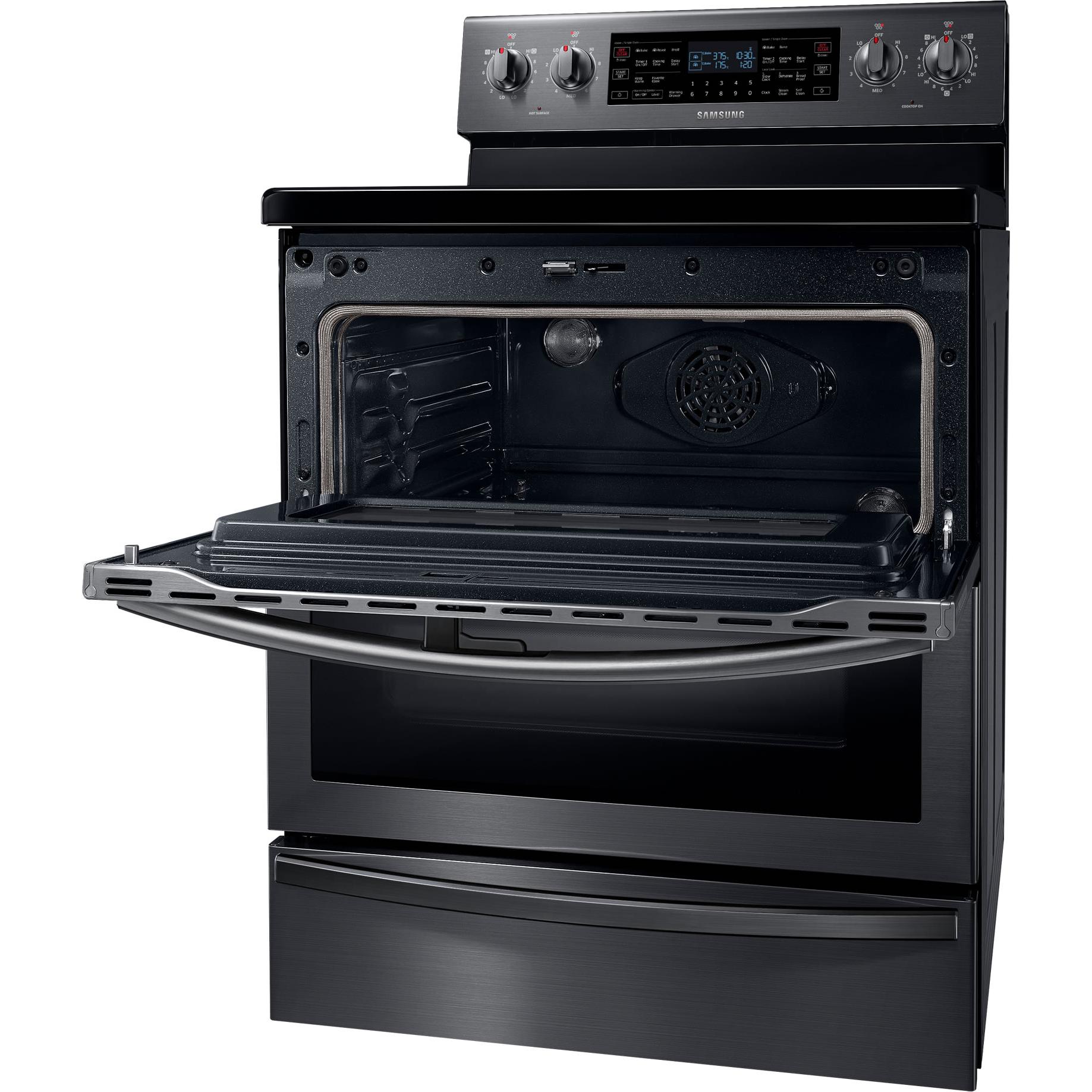  Samsung 30-inch Freestanding Electric Range with Flex Duo™ Oven NE59T7851WG/AA IMAGE 11