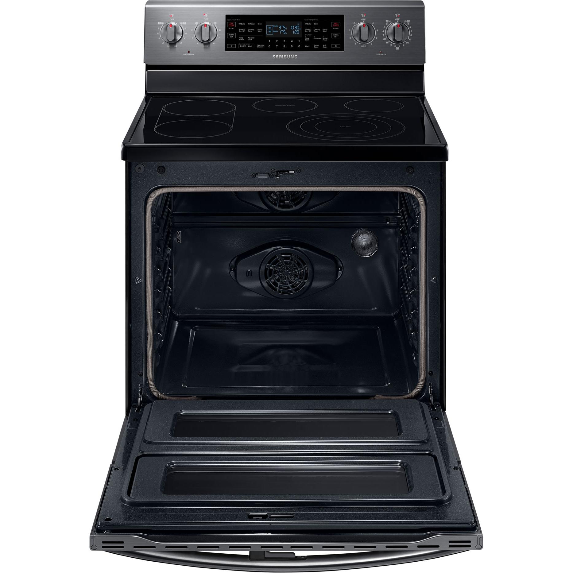  Samsung 30-inch Freestanding Electric Range with Flex Duo™ Oven NE59T7851WG/AA IMAGE 7