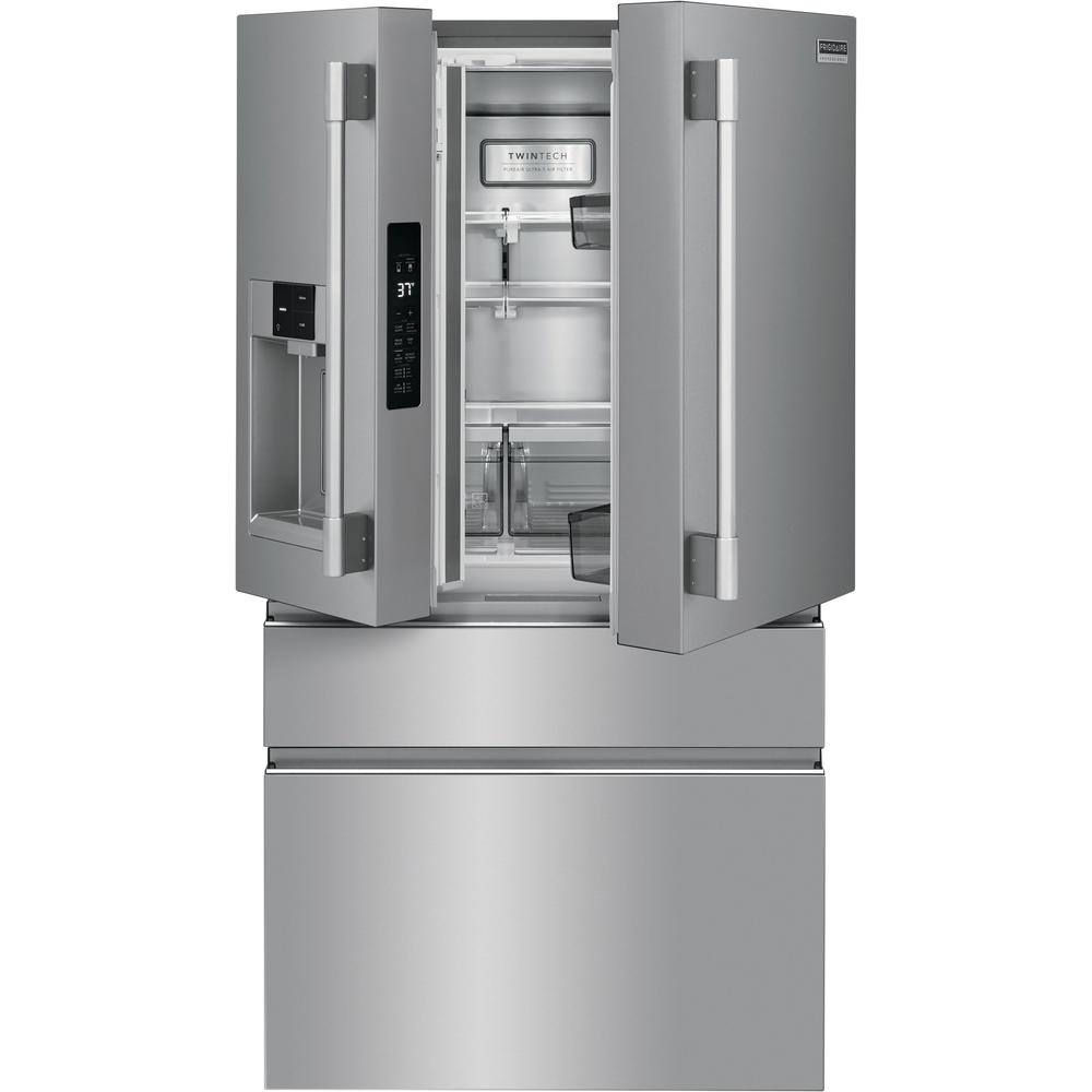  Frigidaire Professional 36-inch, 21.8 cu.ft. Counter-Depth French 4-Door Refrigerator with External Water and Ice System PRMC2285AF IMAGE 20