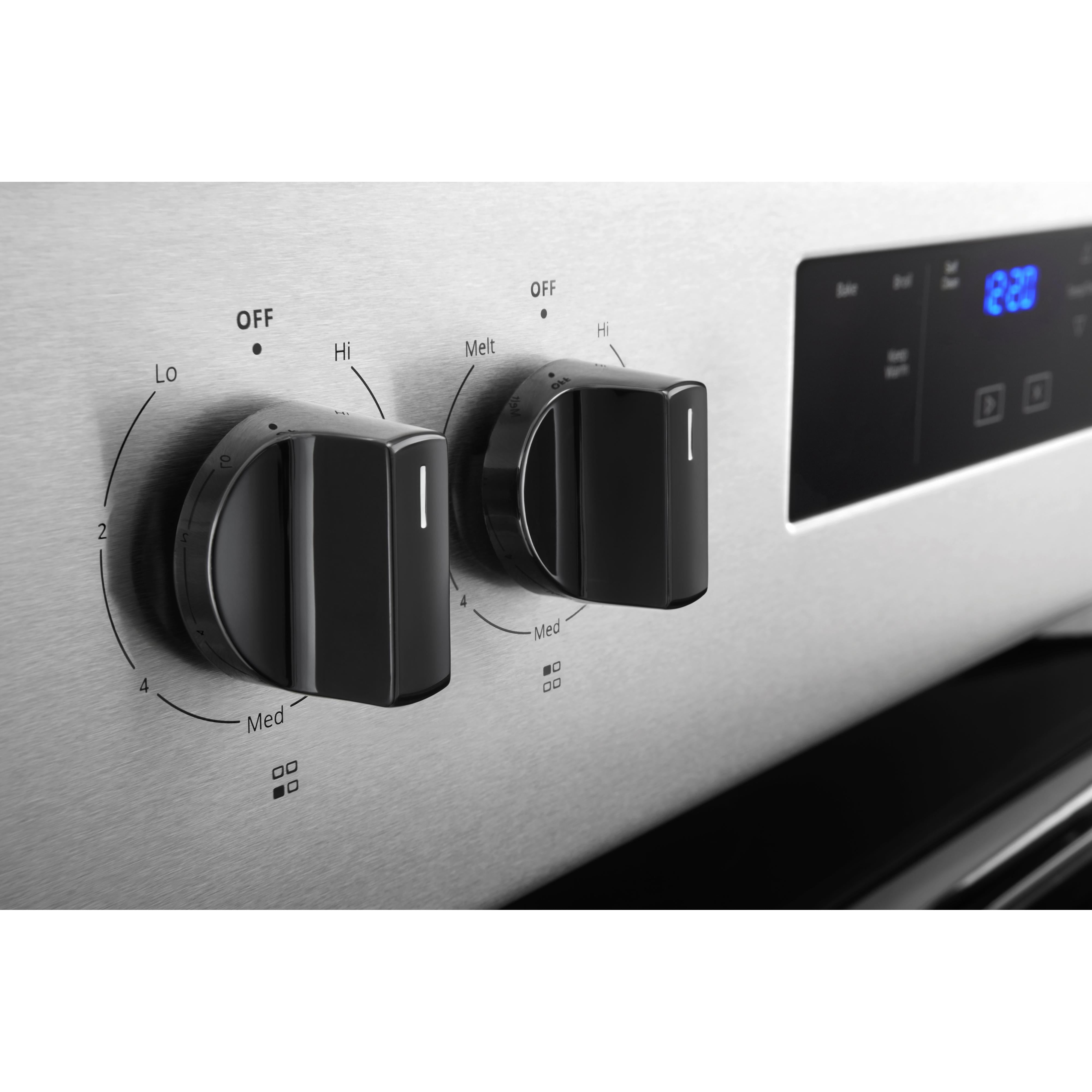  Whirlpool 30-inch, 4.8 cu.ft. Freestanding Electric Range with Self-Cleaning Technology YWFC315S0JS IMAGE 3