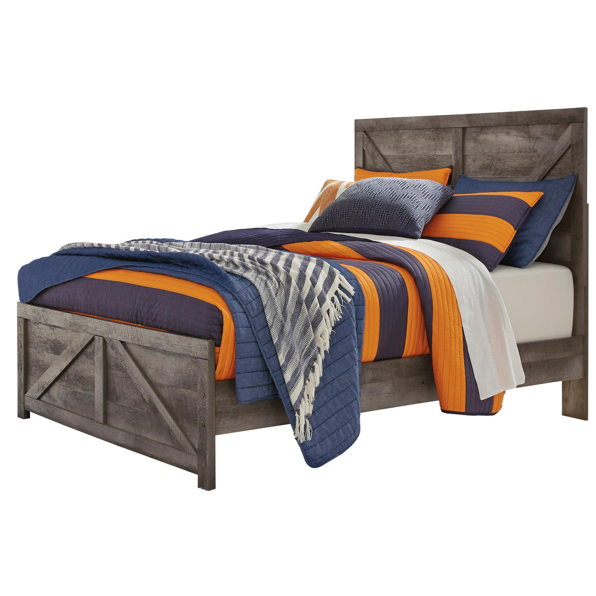  Signature Design by Ashley Wynnlow B440B17 Full Crossbuck Panel Bed IMAGE 5