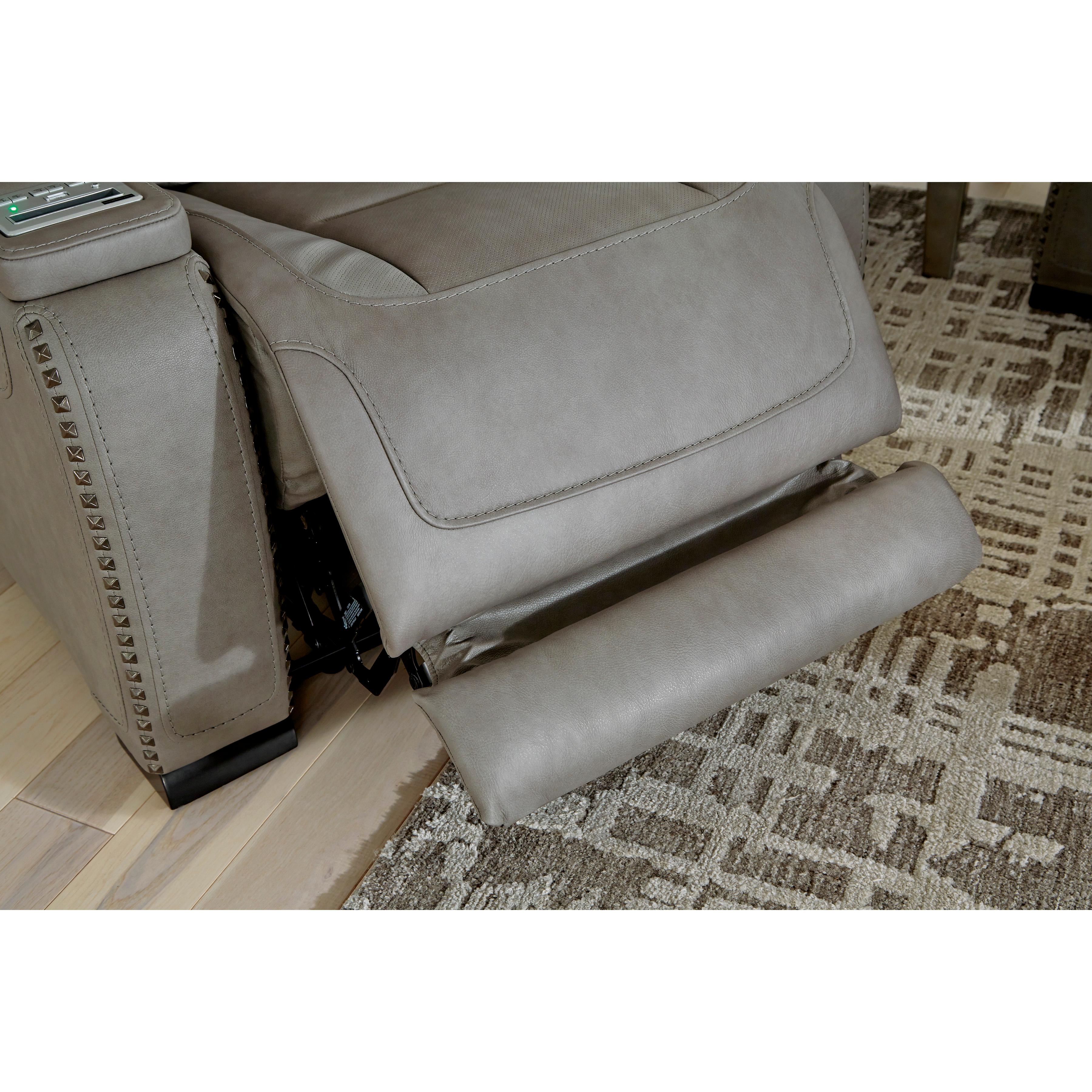  Signature Design by Ashley The Man-Den U8530513 Power Recliner with Adjustable Headrest IMAGE 15