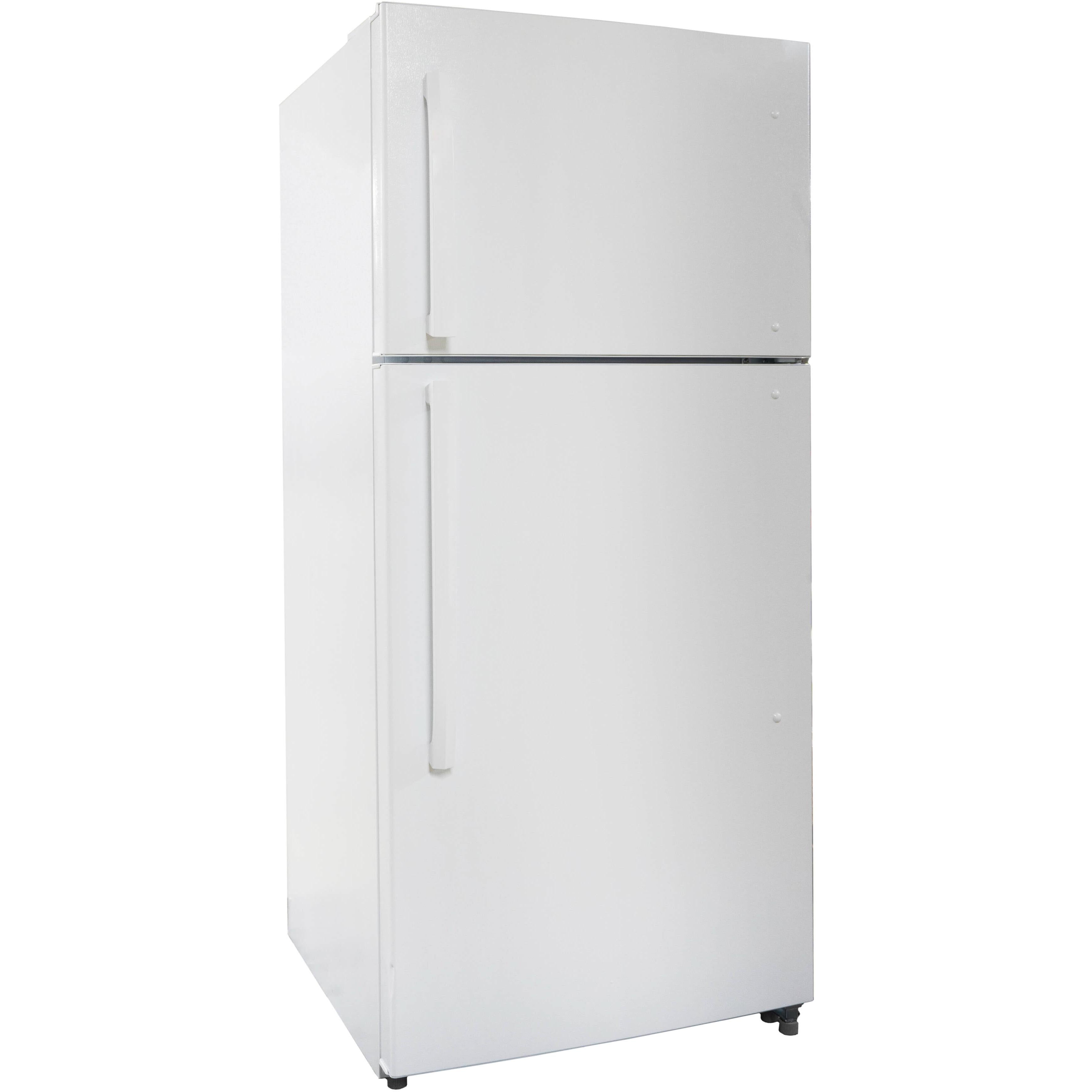 Danby 30-inch, 18 cu.ft. Freestanding Top Freezer Refrigerator with LED Lighting DFF180E1WDB IMAGE 3