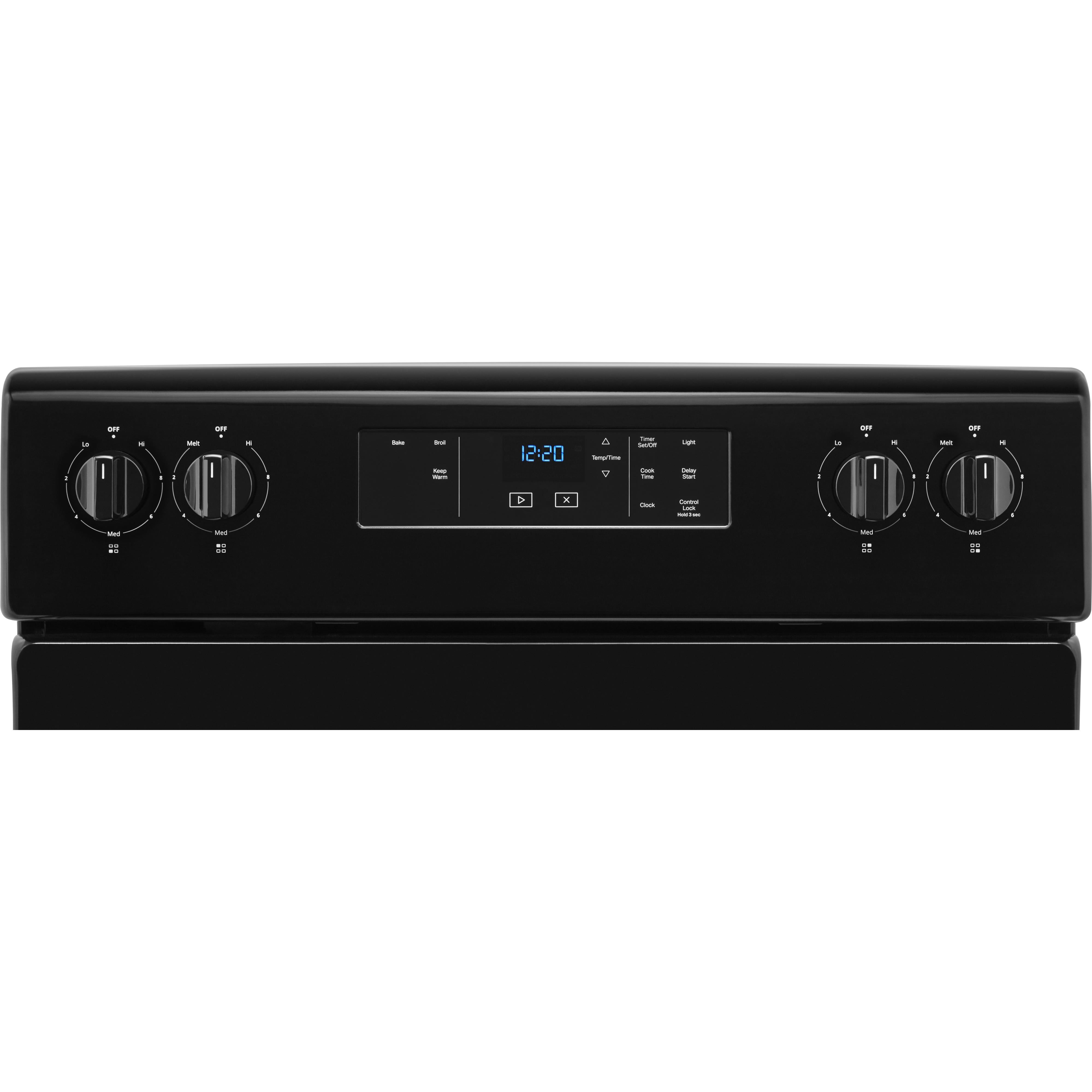  Whirlpool 30-inch Freestanding Electric Range with Keep Warm Setting YWFC150M0JB IMAGE 2