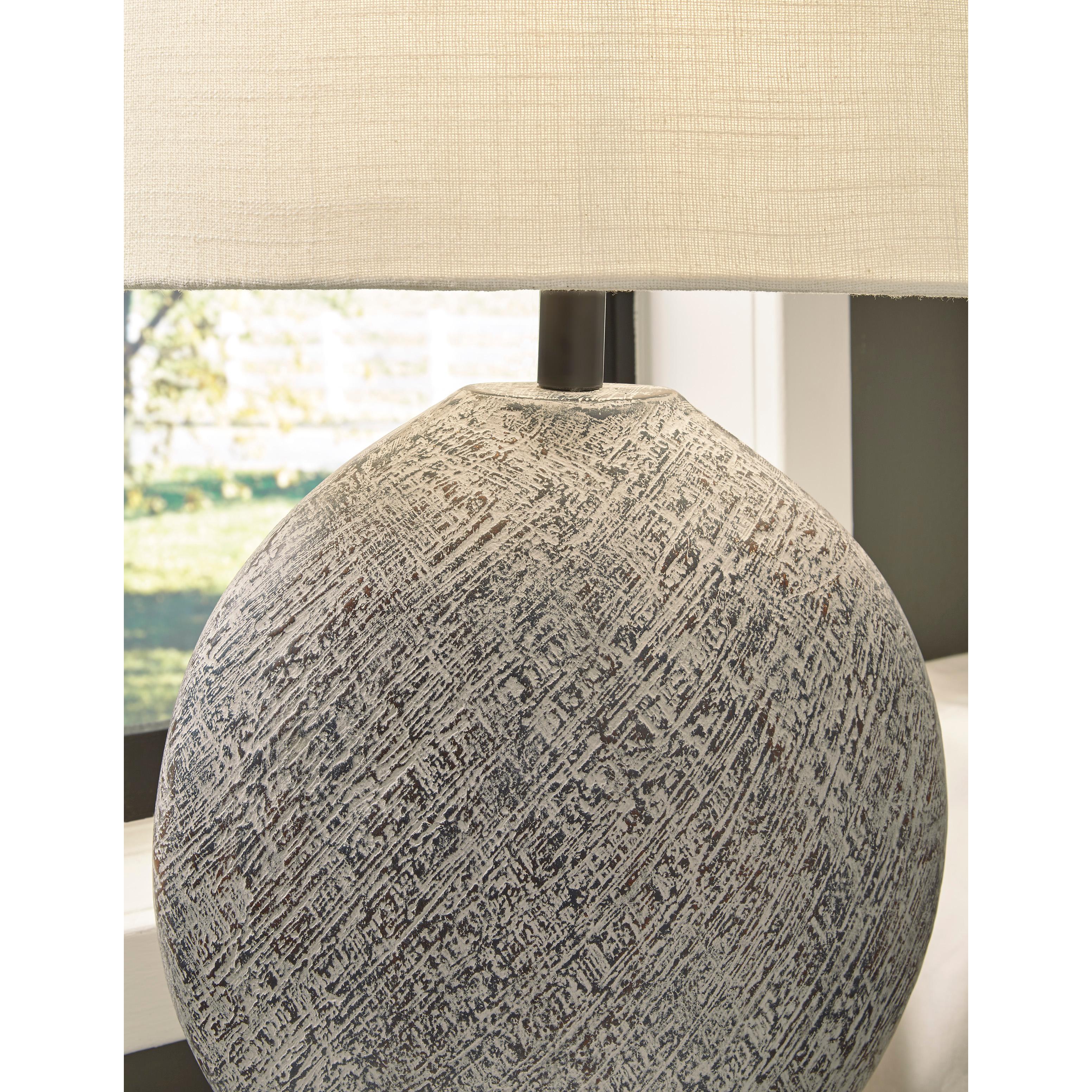 Signature Design by Ashley Harif L235624 Paper Table Lamp IMAGE 2