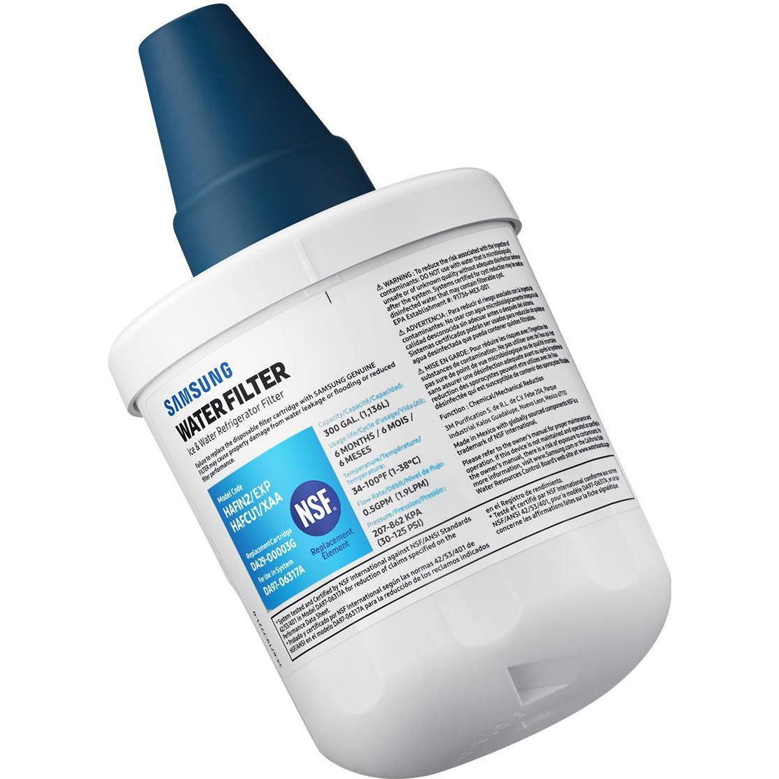  Samsung Refrigeration Accessories Water Filter HAFCU1/XAA IMAGE 1