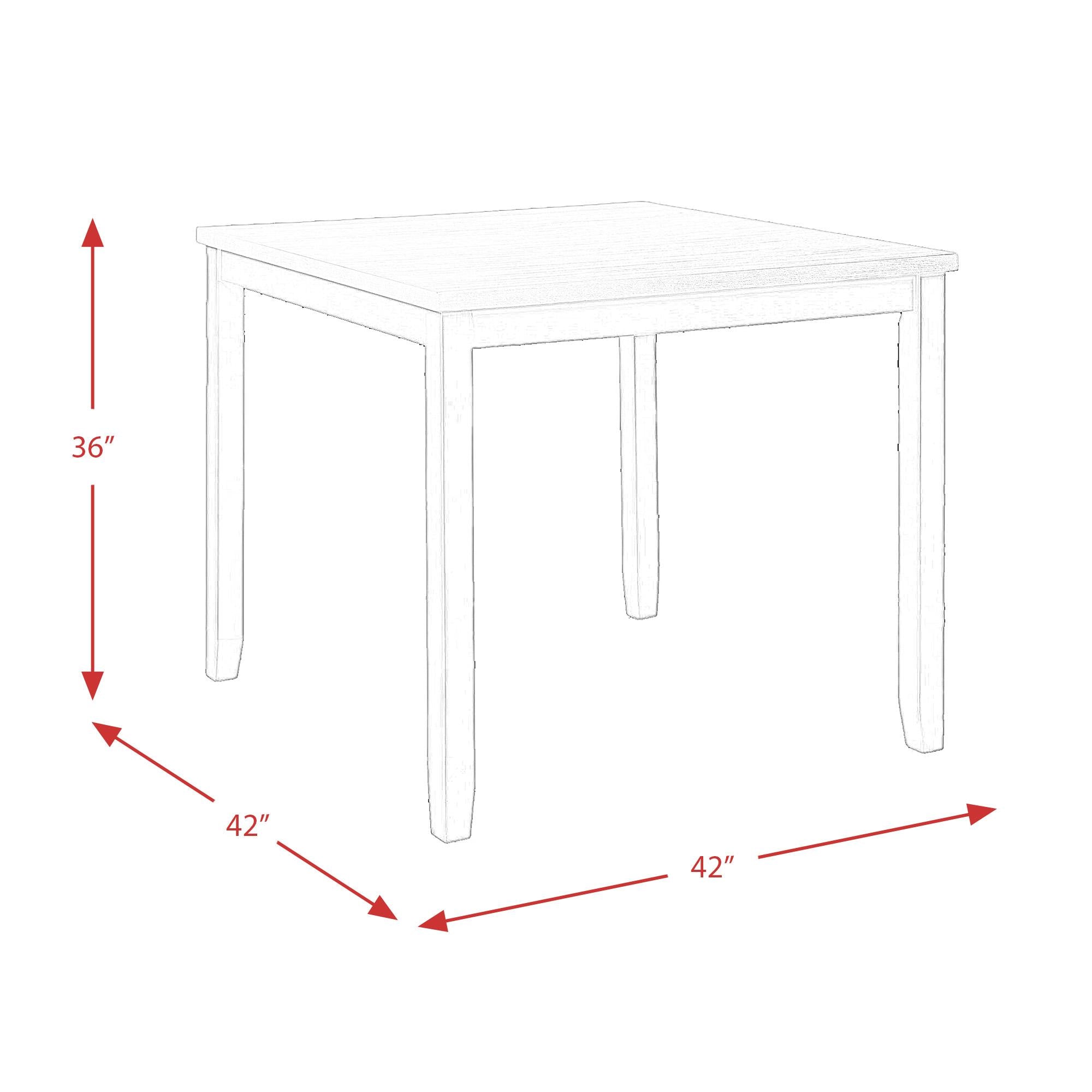 Elements International Martin Gray 5 pc Counter Height Dinette DMT3005CS IMAGE 17