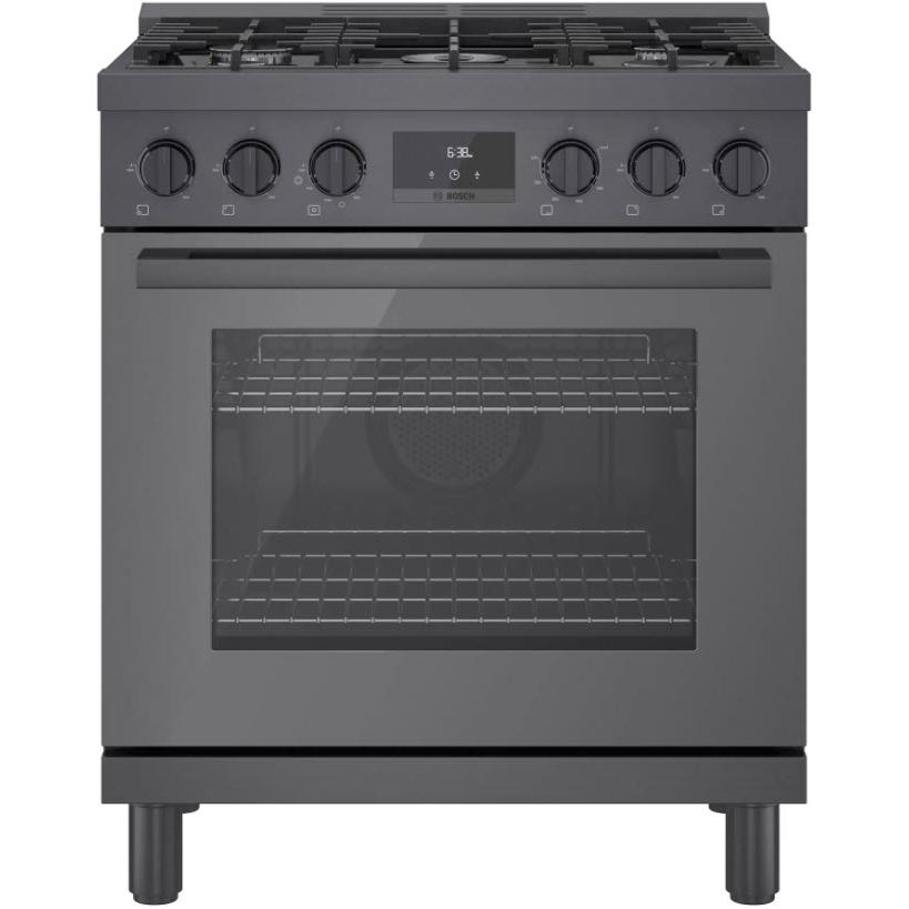  Bosch 30-inch Freestanding Gas Range with Convection Technology HGS8045UC IMAGE 1