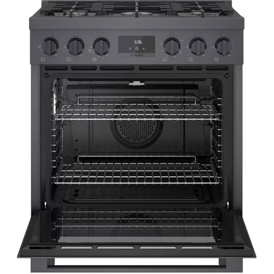  Bosch 30-inch Freestanding Gas Range with Convection Technology HGS8045UC IMAGE 3