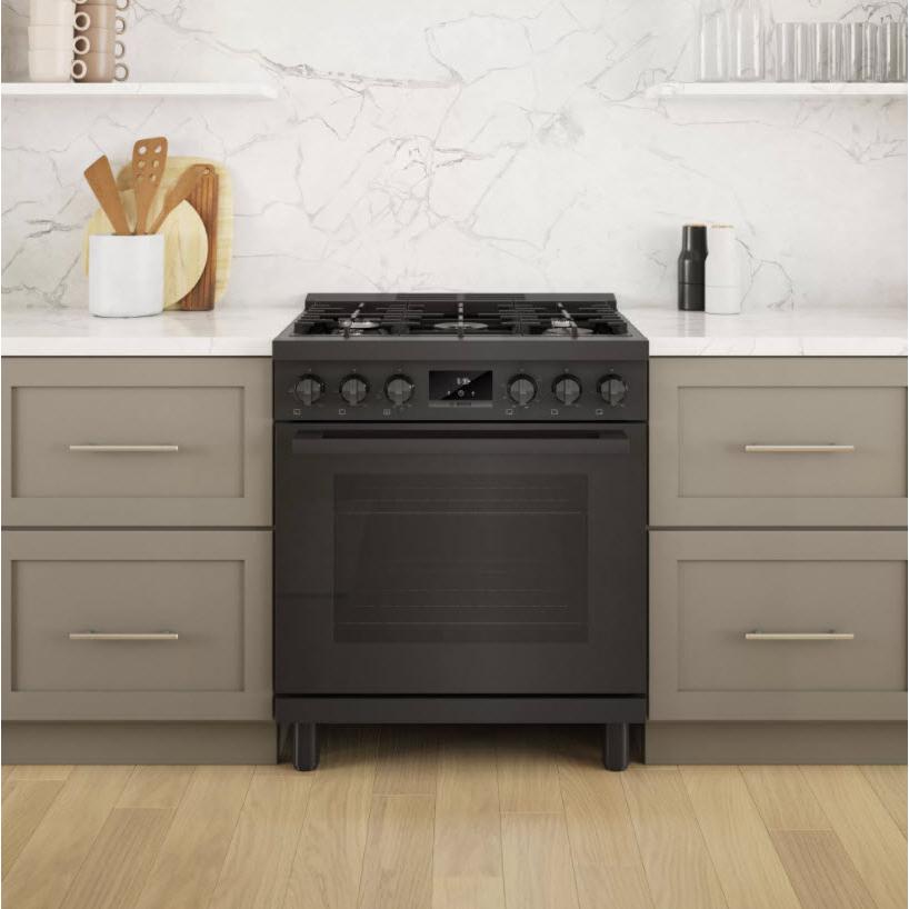  Bosch 30-inch Freestanding Gas Range with Convection Technology HGS8045UC IMAGE 4