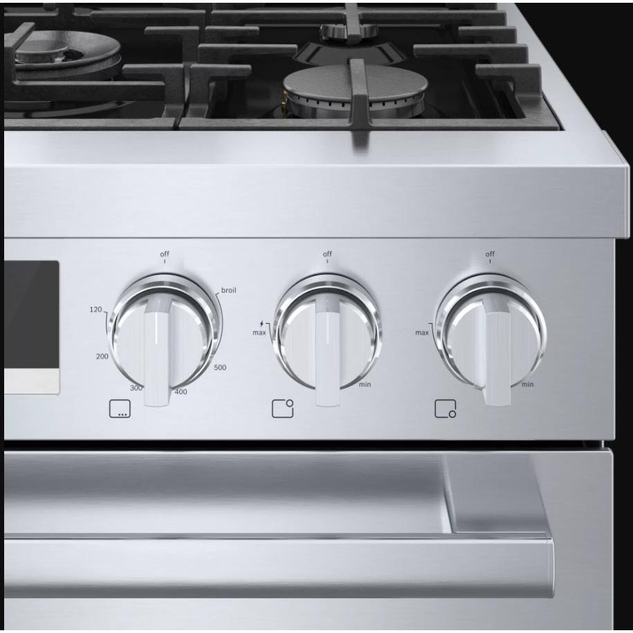  Bosch 30-inch Freestanding Gas Range with Convection Technology HGS8055UC IMAGE 12