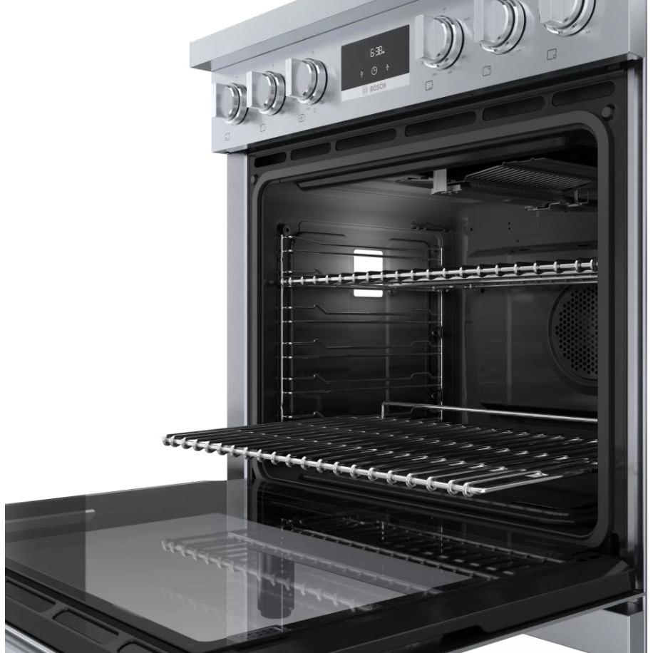  Bosch 30-inch Freestanding Gas Range with Convection Technology HGS8055UC IMAGE 2