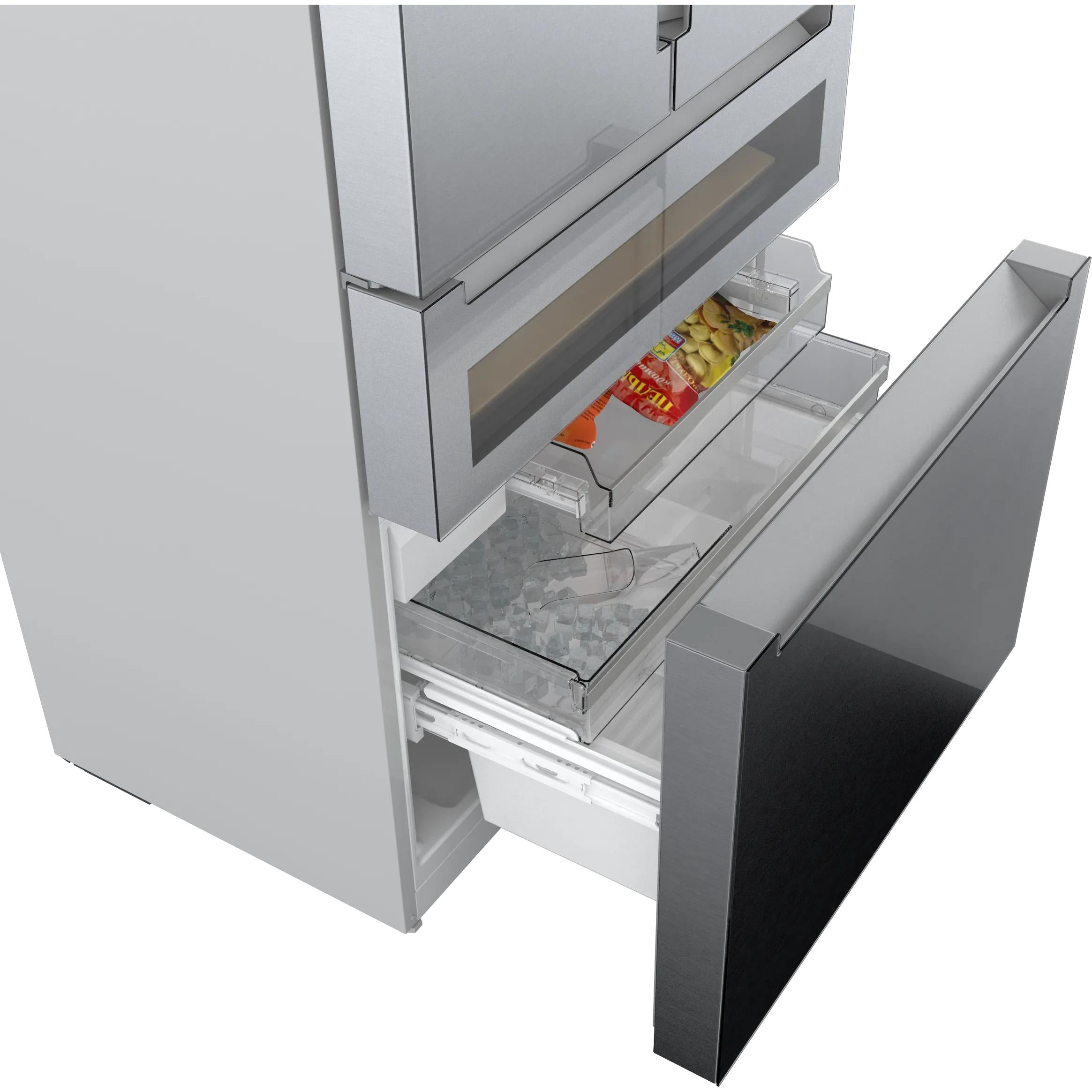  Bosch 36-inch, 20.5 cu.ft. Counter Depth French 4-Door Refrigerator with FlexBar™ B36CL81ENG IMAGE 9