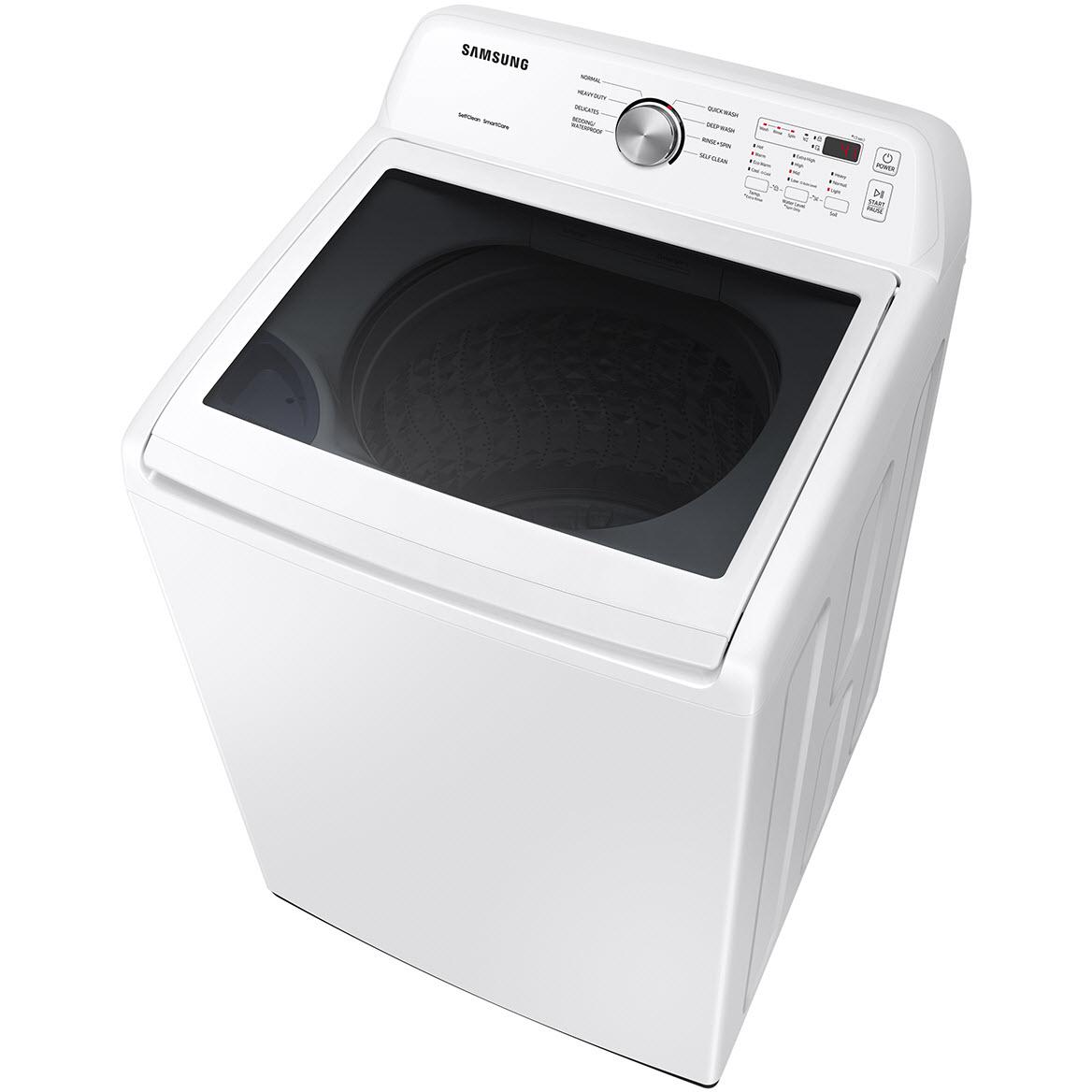  Samsung 5.2 cu.ft. Top Loading Washer with Vibration Reduction Technology+ WA45T3200AW/A4 IMAGE 6