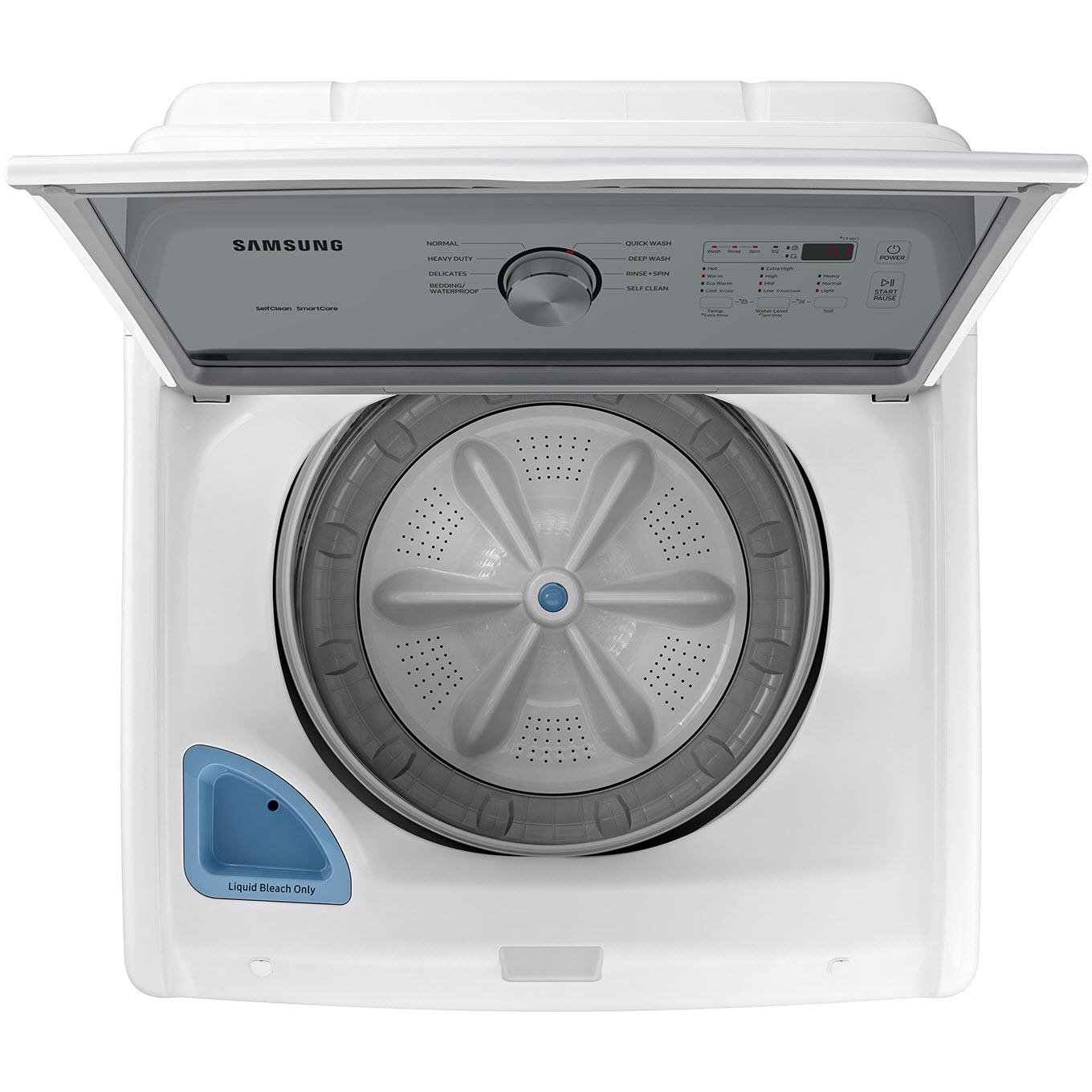  Samsung 5.2 cu.ft. Top Loading Washer with Vibration Reduction Technology+ WA45T3200AW/A4 IMAGE 8