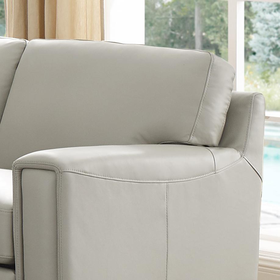  Amax Leather Harper 6982-30-2515 Sofa - Bedford Ice IMAGE 10