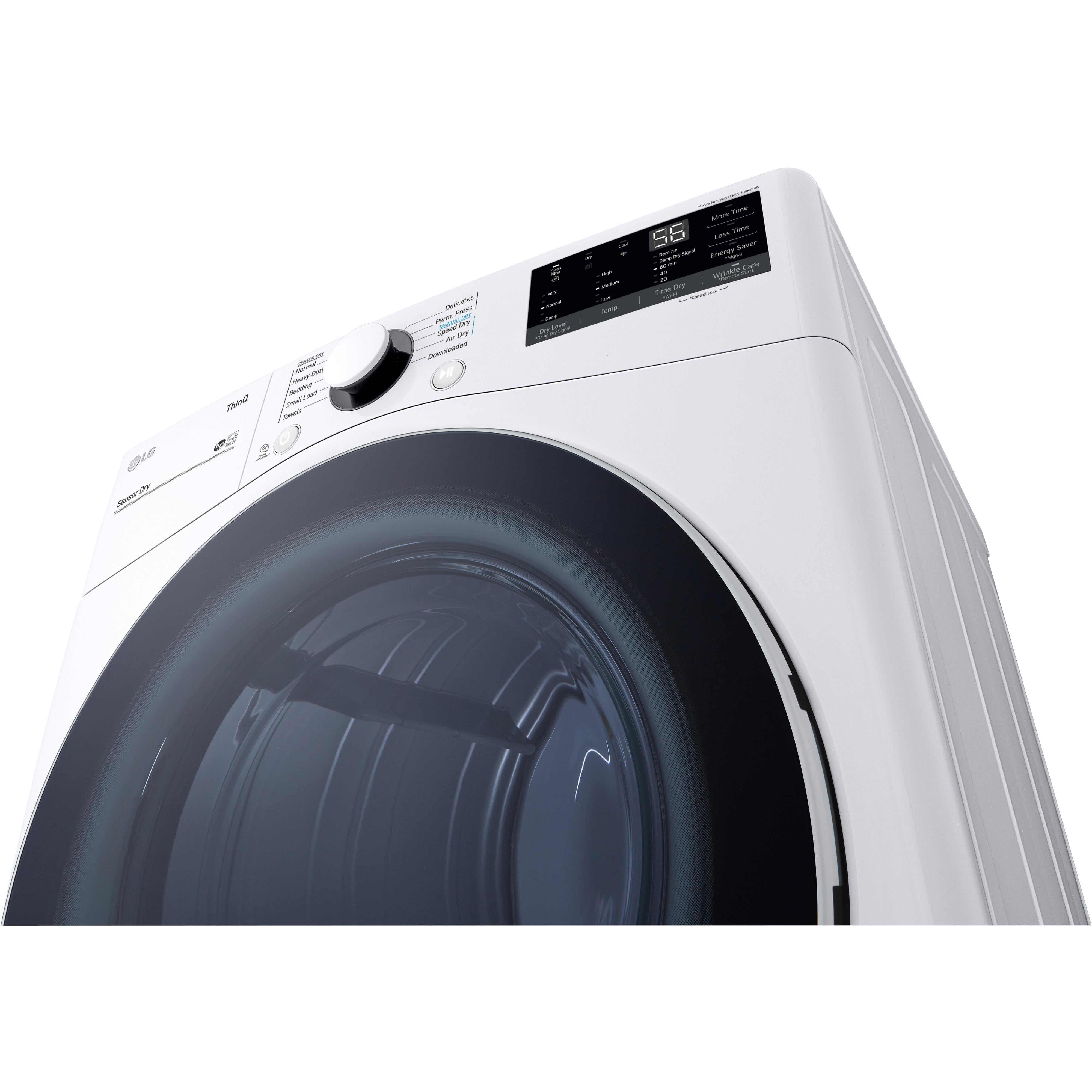  LG 7.4 cu.ft. Electric Dryer with ThinQ® Technology DLE3600W IMAGE 6