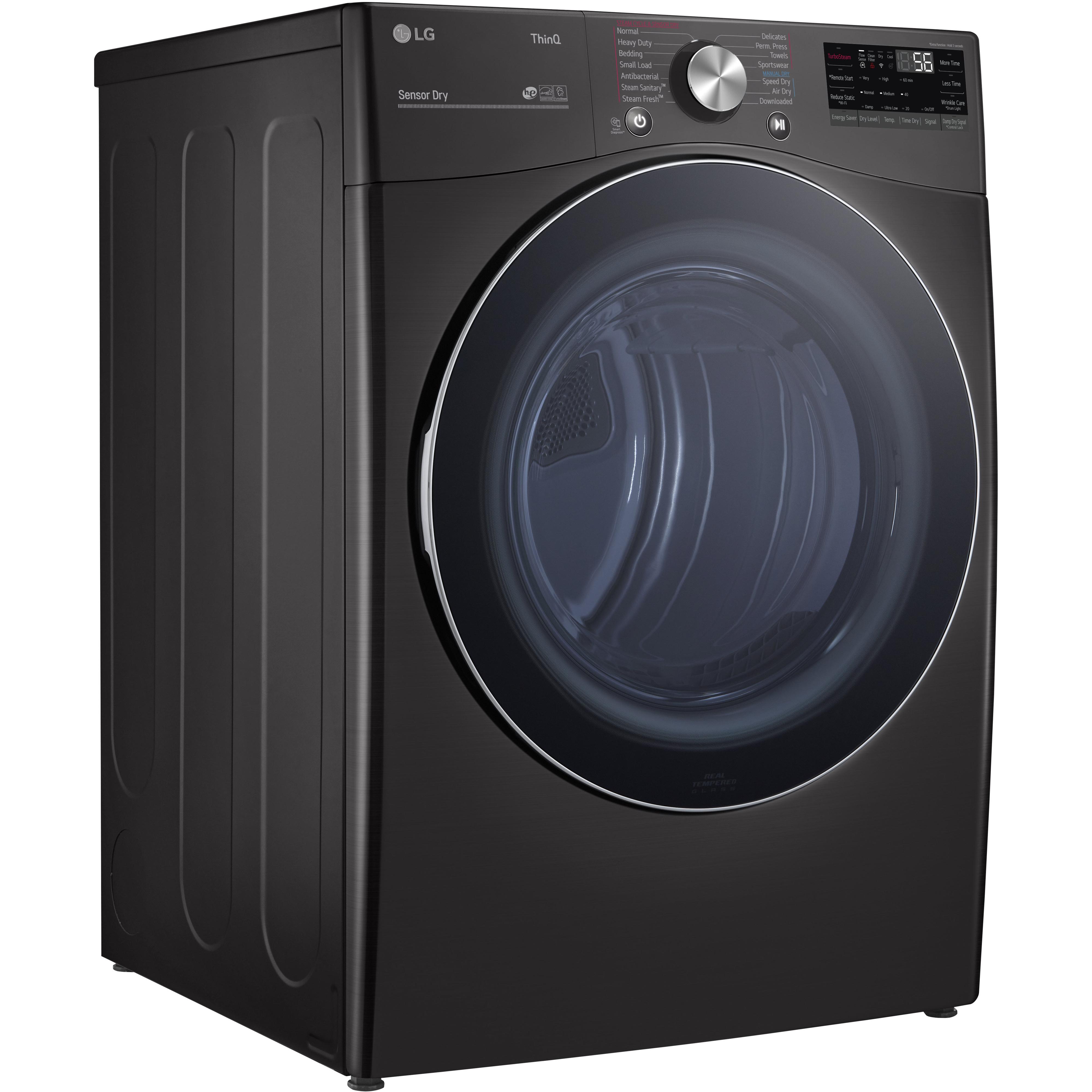  LG 7.4 cu.ft. Electric Dryer with TurboSteam™ Technology DLEX4200B IMAGE 12