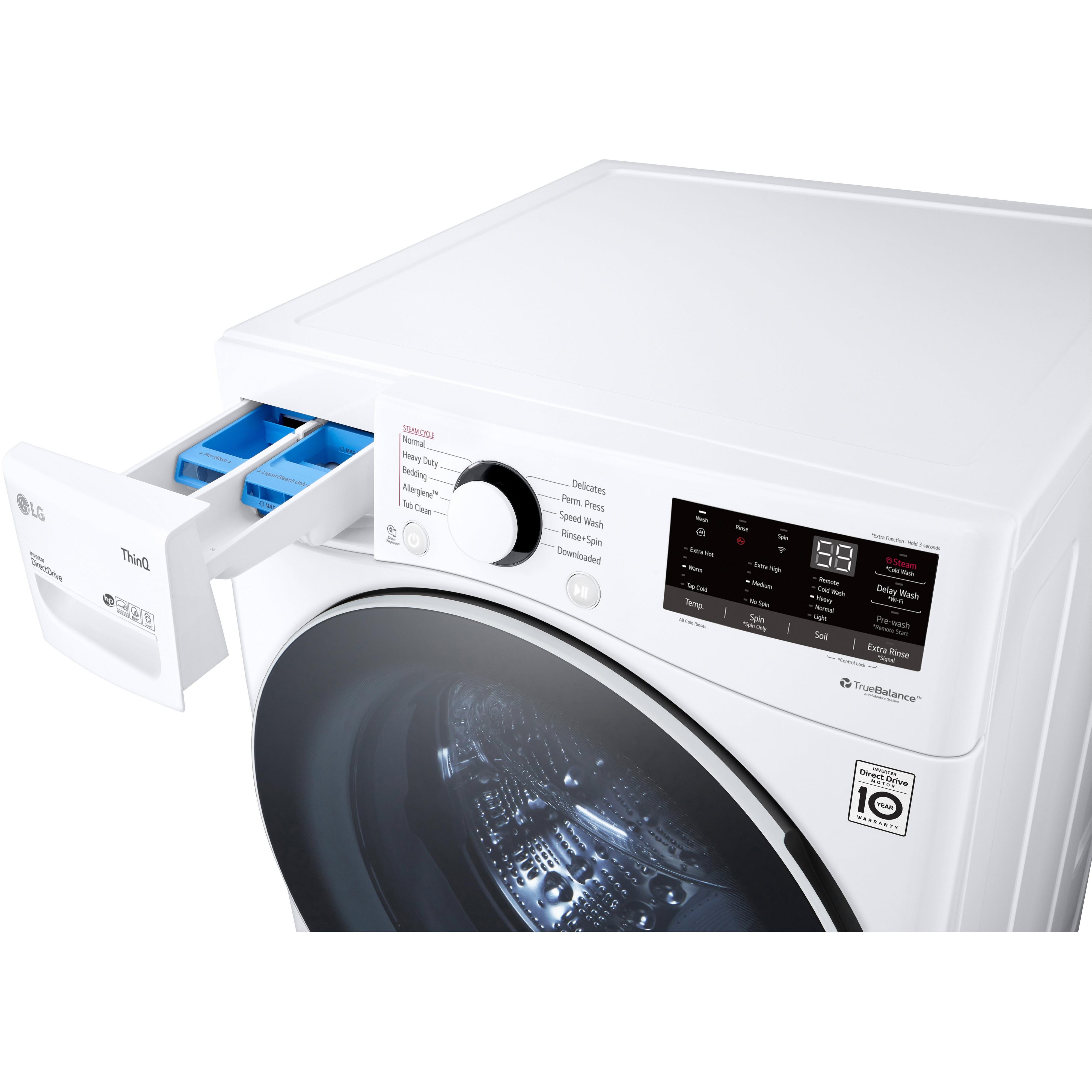  LG 5.2 cu.ft. Front Loading Washer with ColdWash™ Technology WM3600HWA IMAGE 10