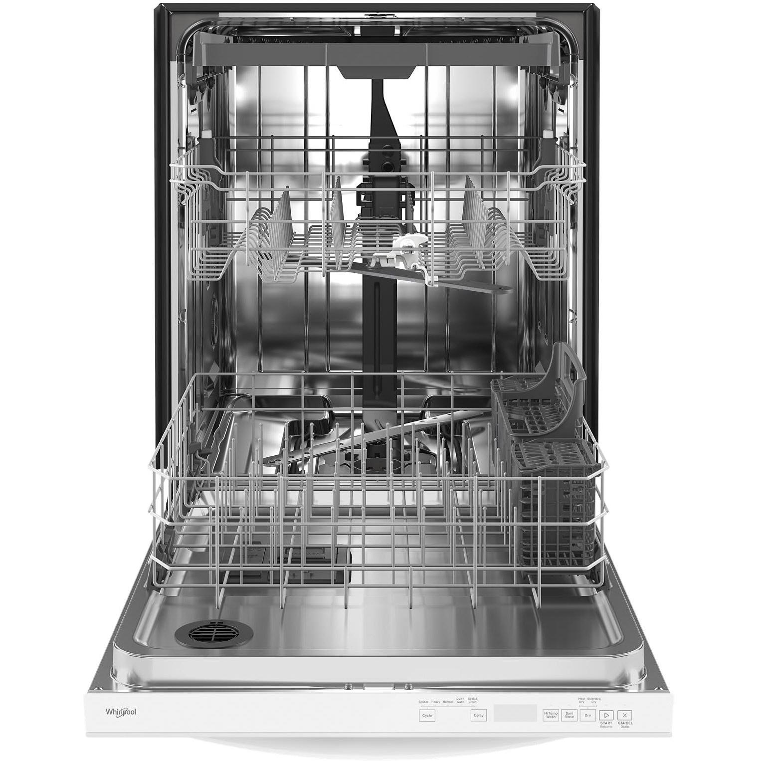 Whirlpool Built-in Dishwasher with Sani Rinse Option WDT750SAKW IMAGE 3