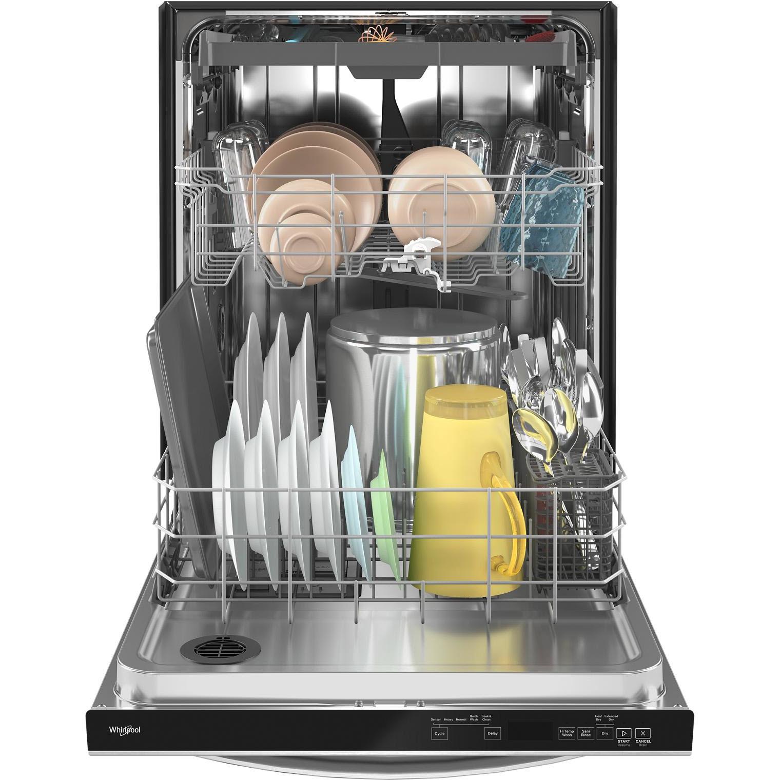  Whirlpool Built-in Dishwasher with Sani Rinse Option WDT750SAKZ IMAGE 5