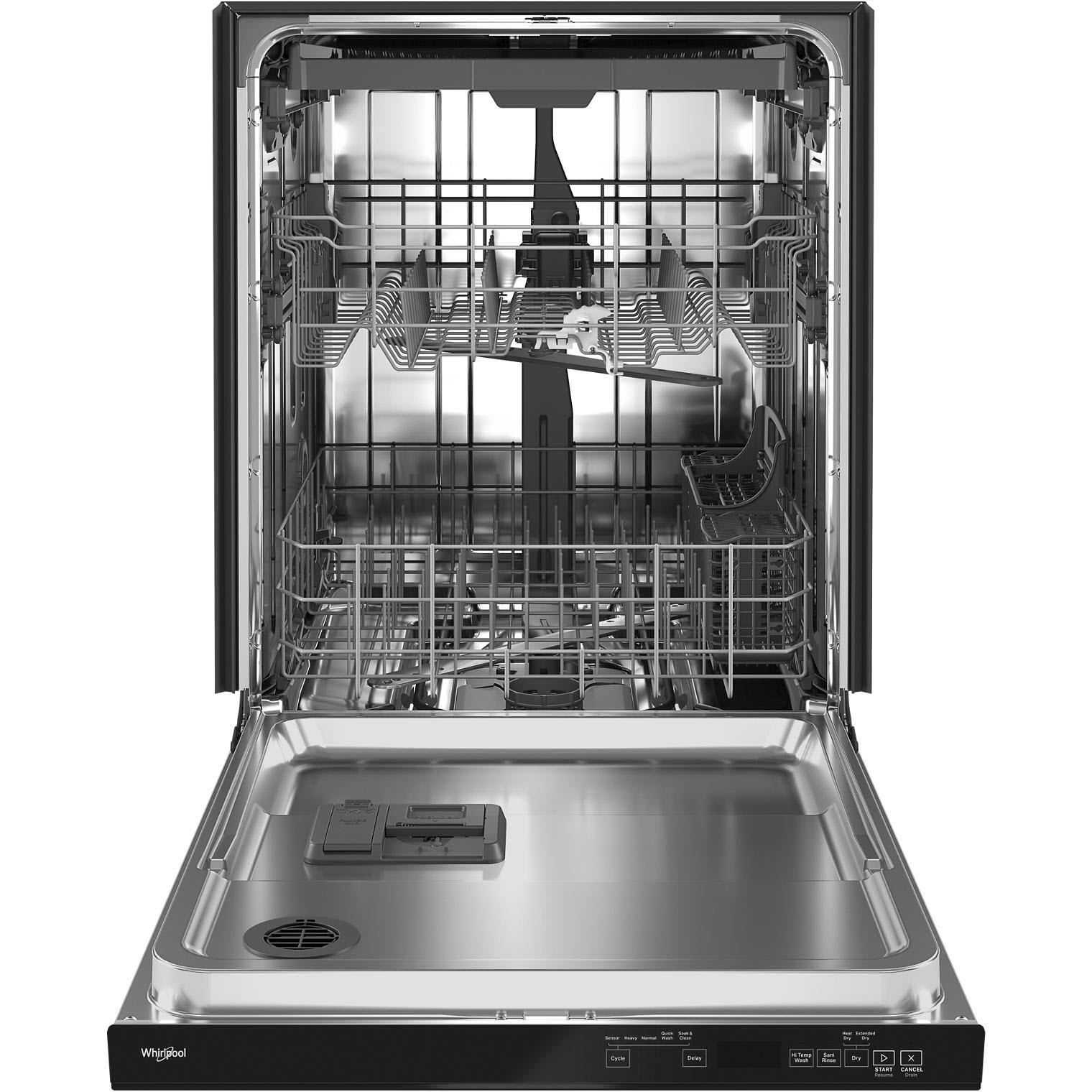  Whirlpool Built-in Dishwasher with Sani Rinse® Option WDTA50SAKB IMAGE 2