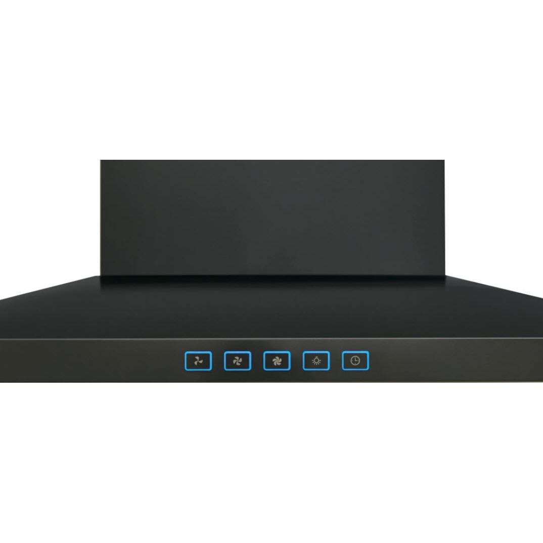  Broan 30-inch Designer Collection BWS1 Series Wall Mount Range Hood BWS1304BLS IMAGE 3