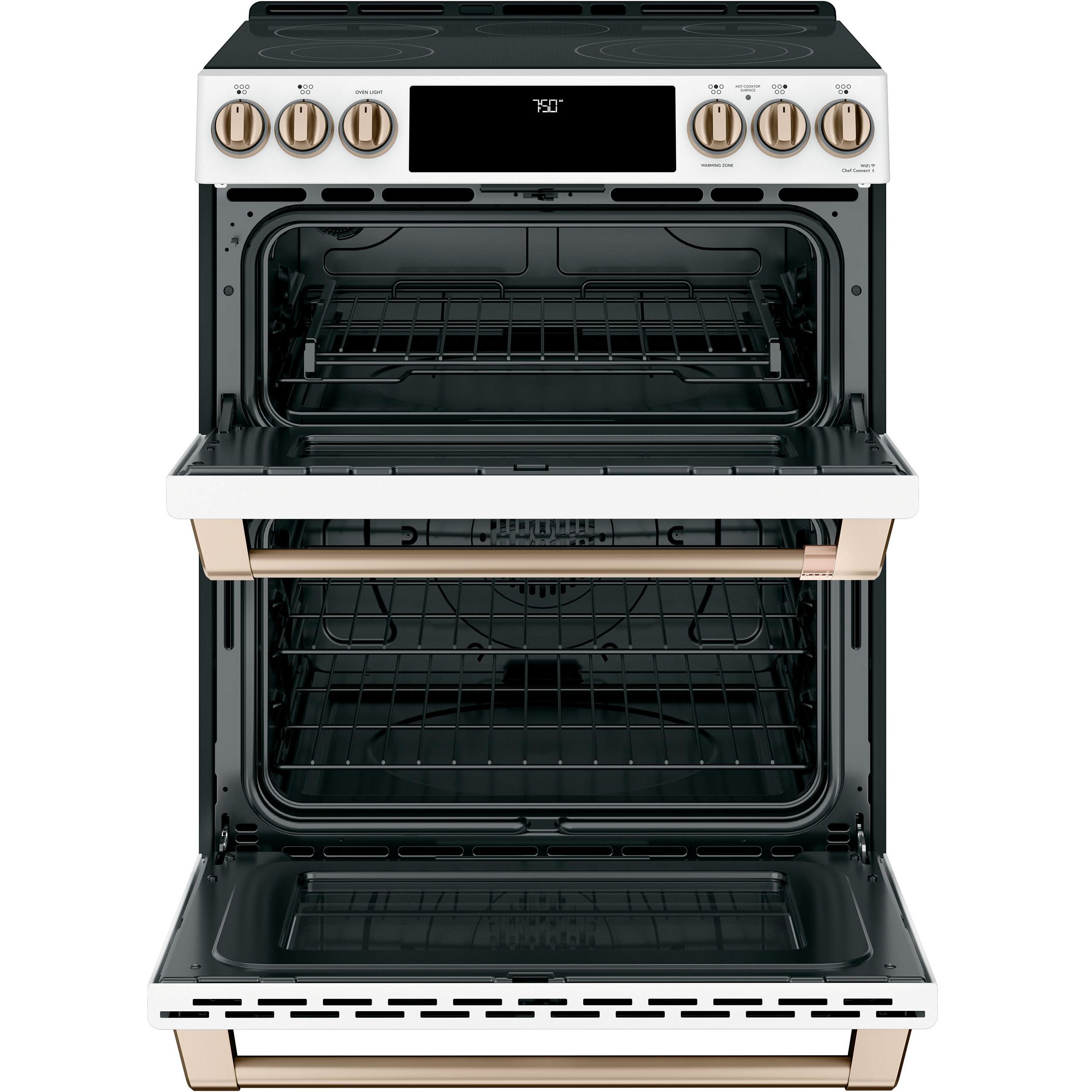  Café 30-inch Slide-in Electric Range with Convection CCES750P4MW2 IMAGE 3